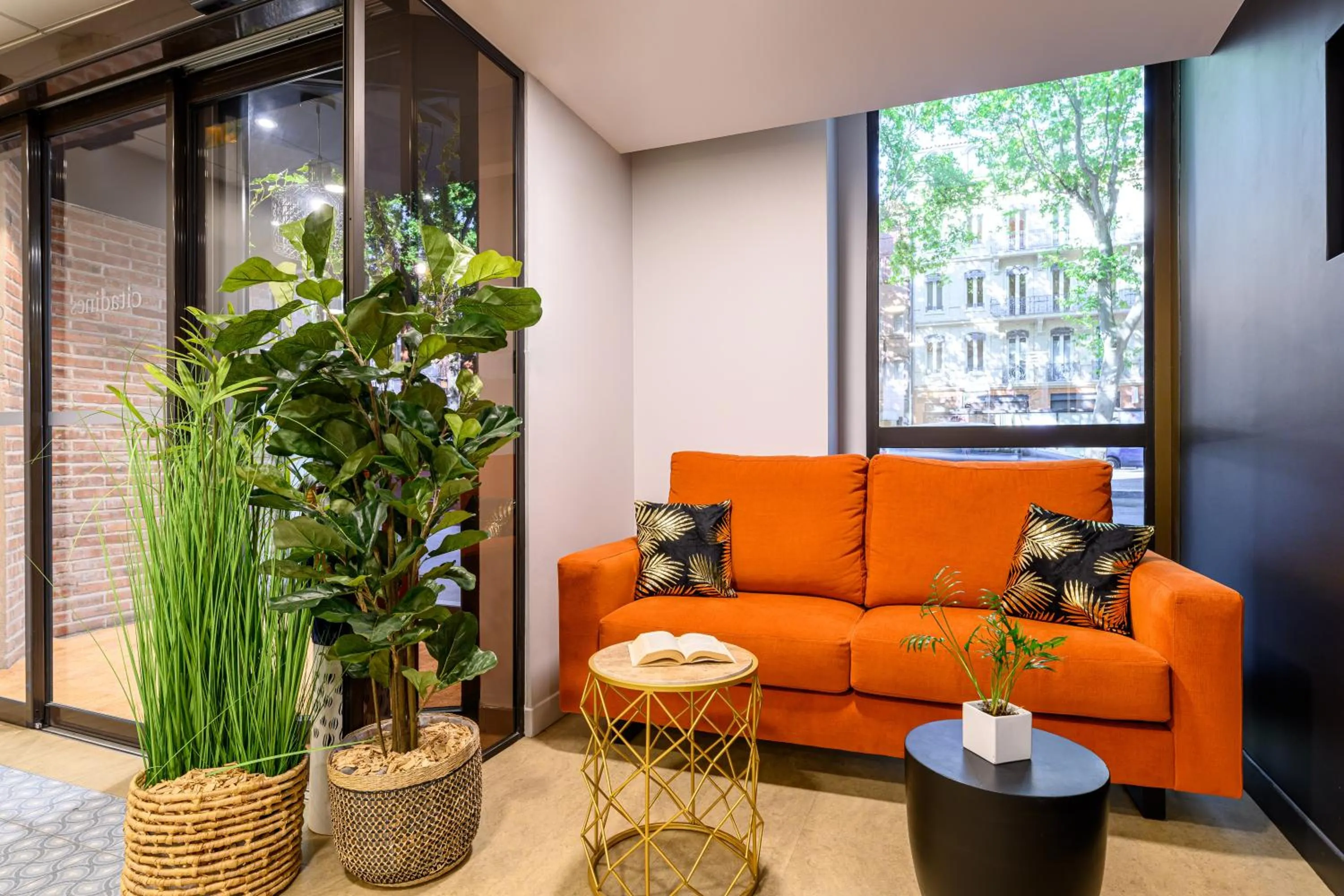 Seating area in Citadines Wilson Toulouse