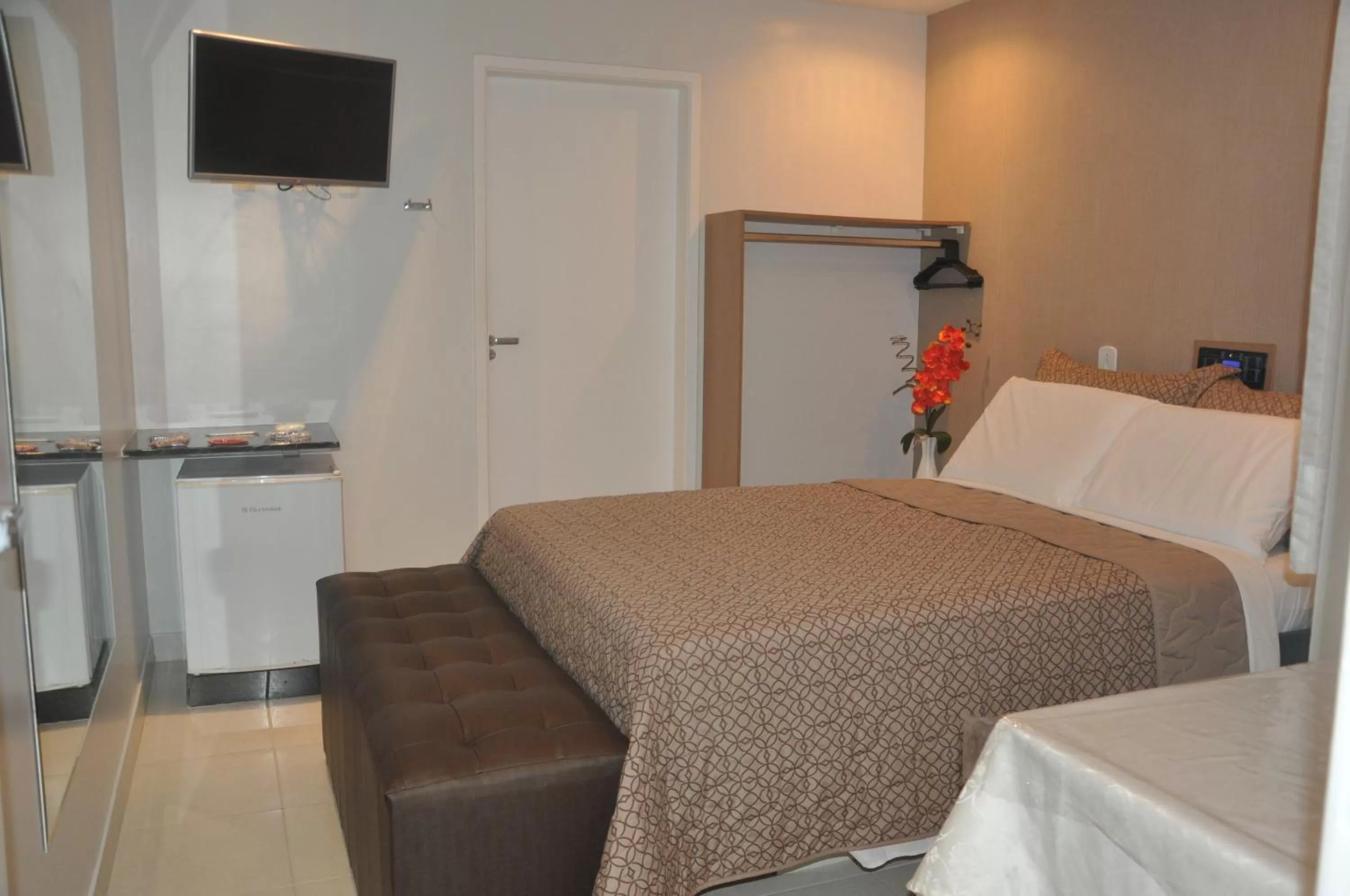 Bed in Hotel Sempre Bahia