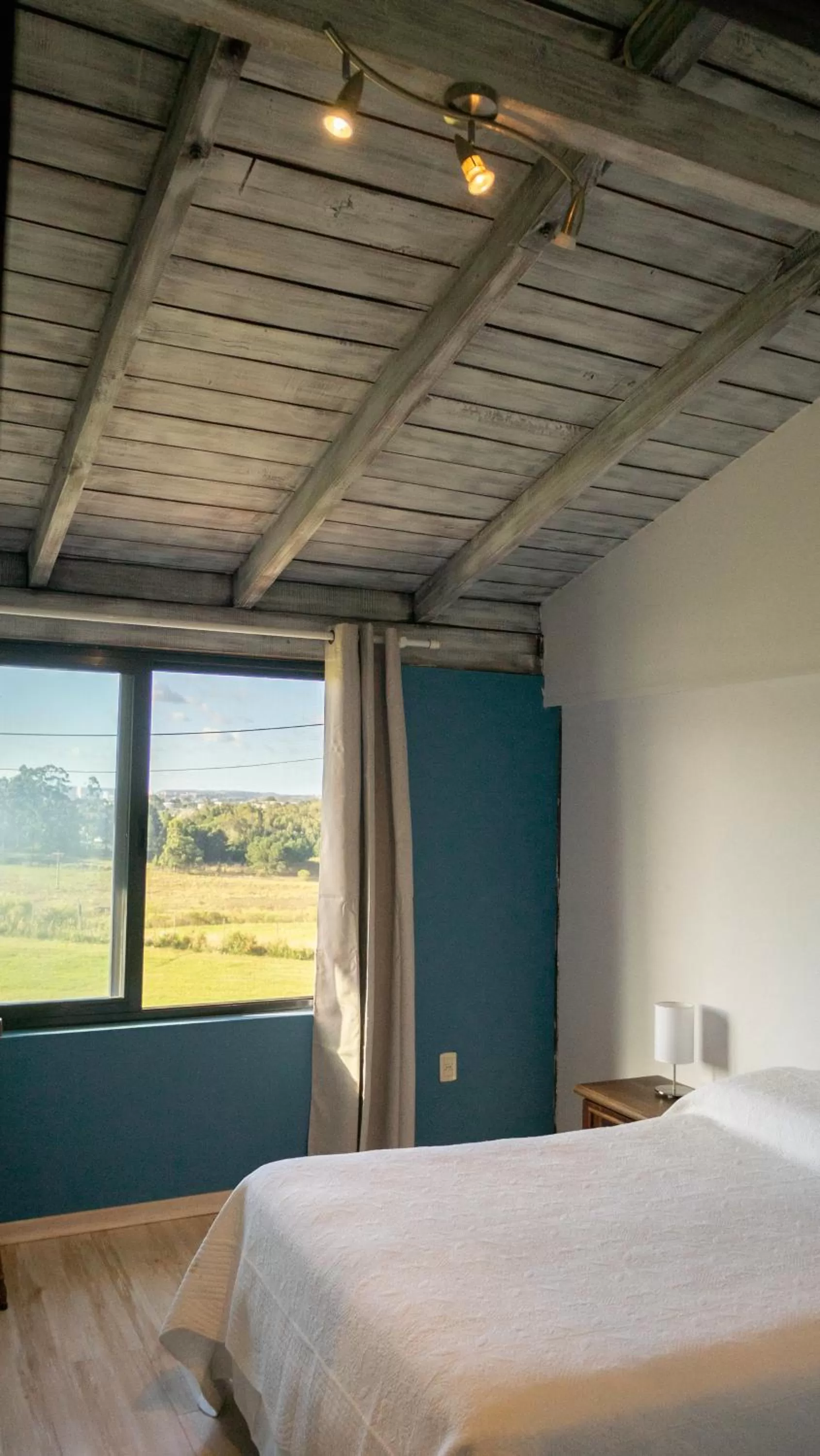 Bed in Hostería La Bordona