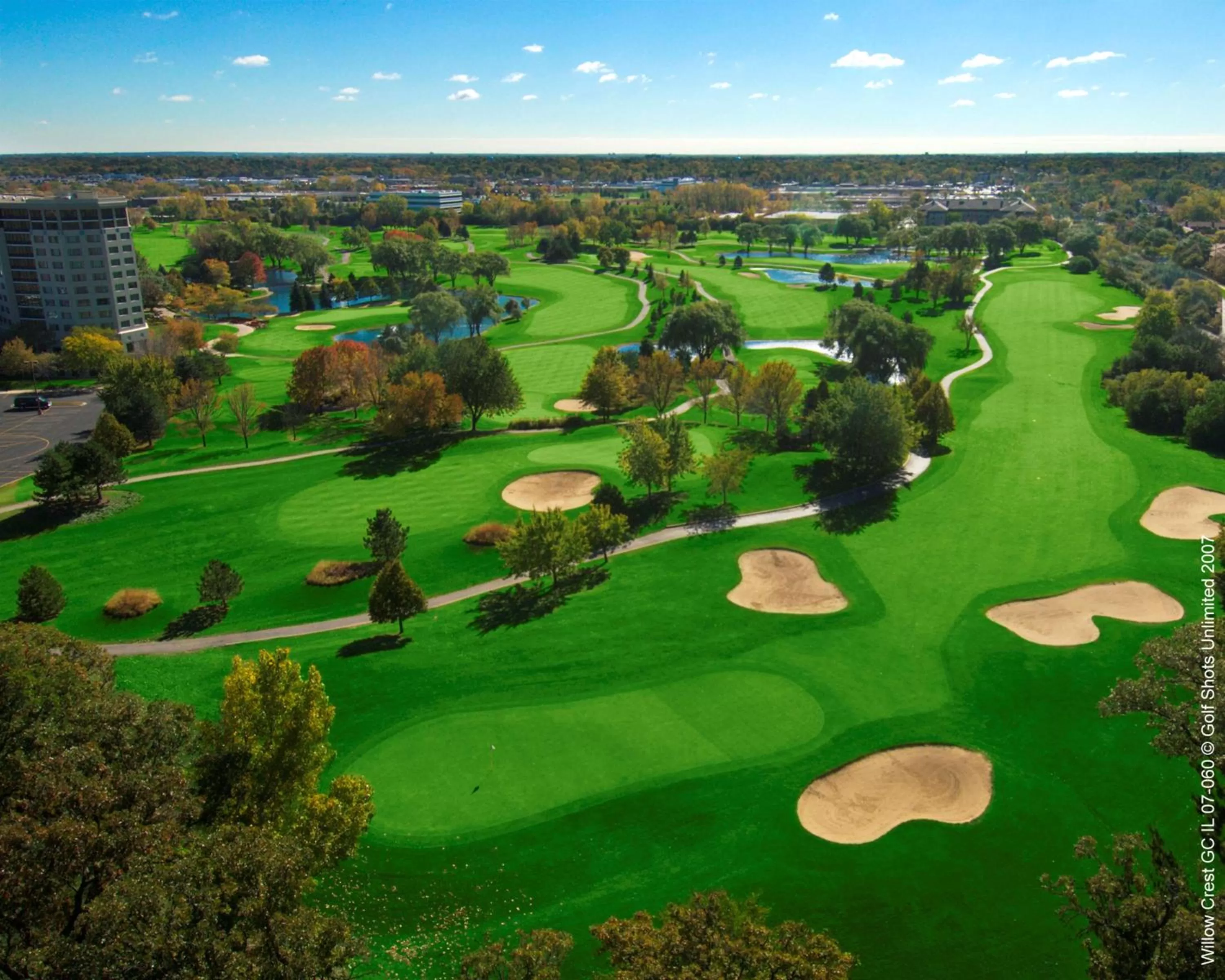 Golfcourse in Hilton Chicago Oak Brook Hills Resort & Conference Center