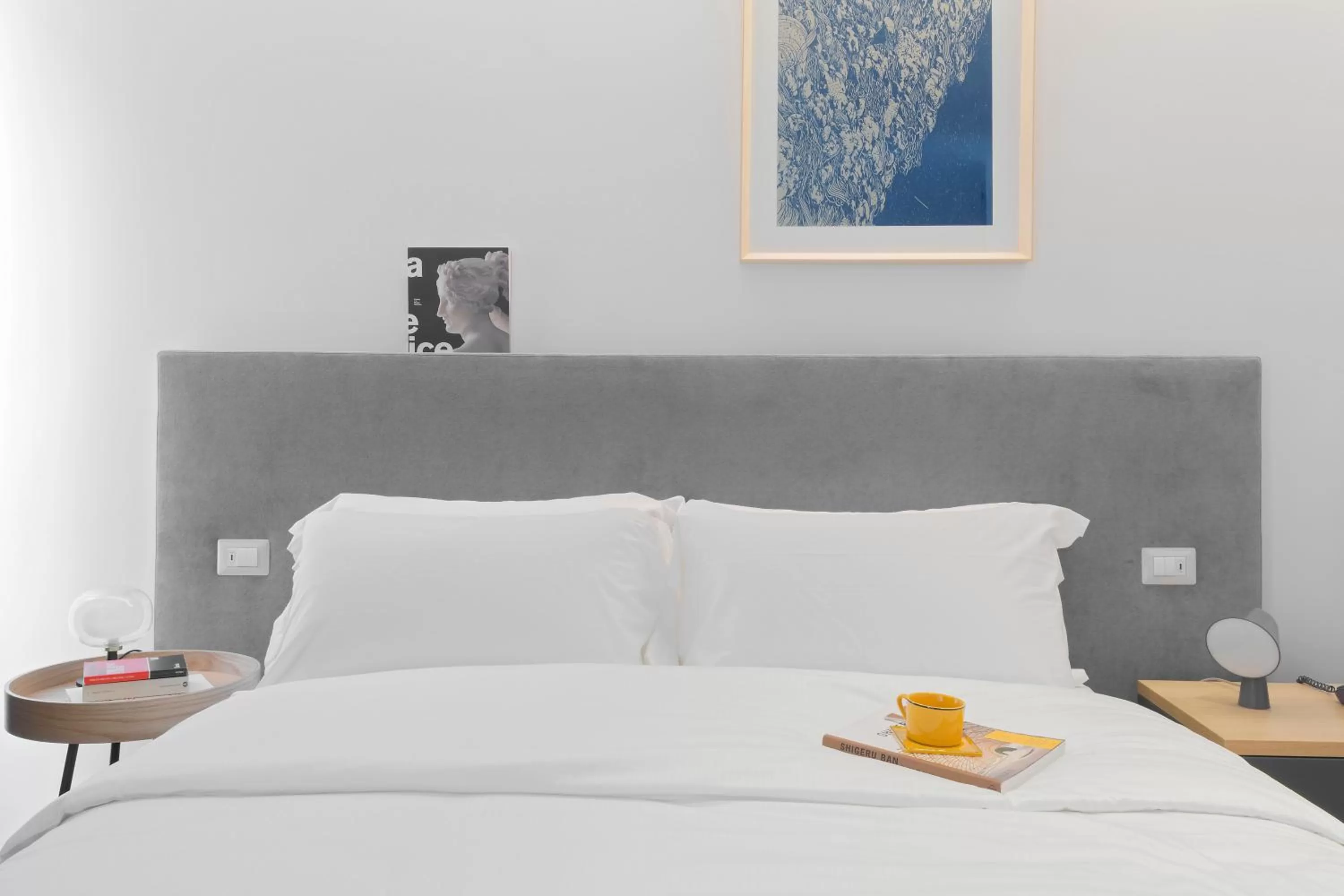 Bed in The Radical Hotel Roma