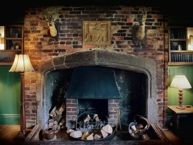 Dining area in The Lamb Inn
