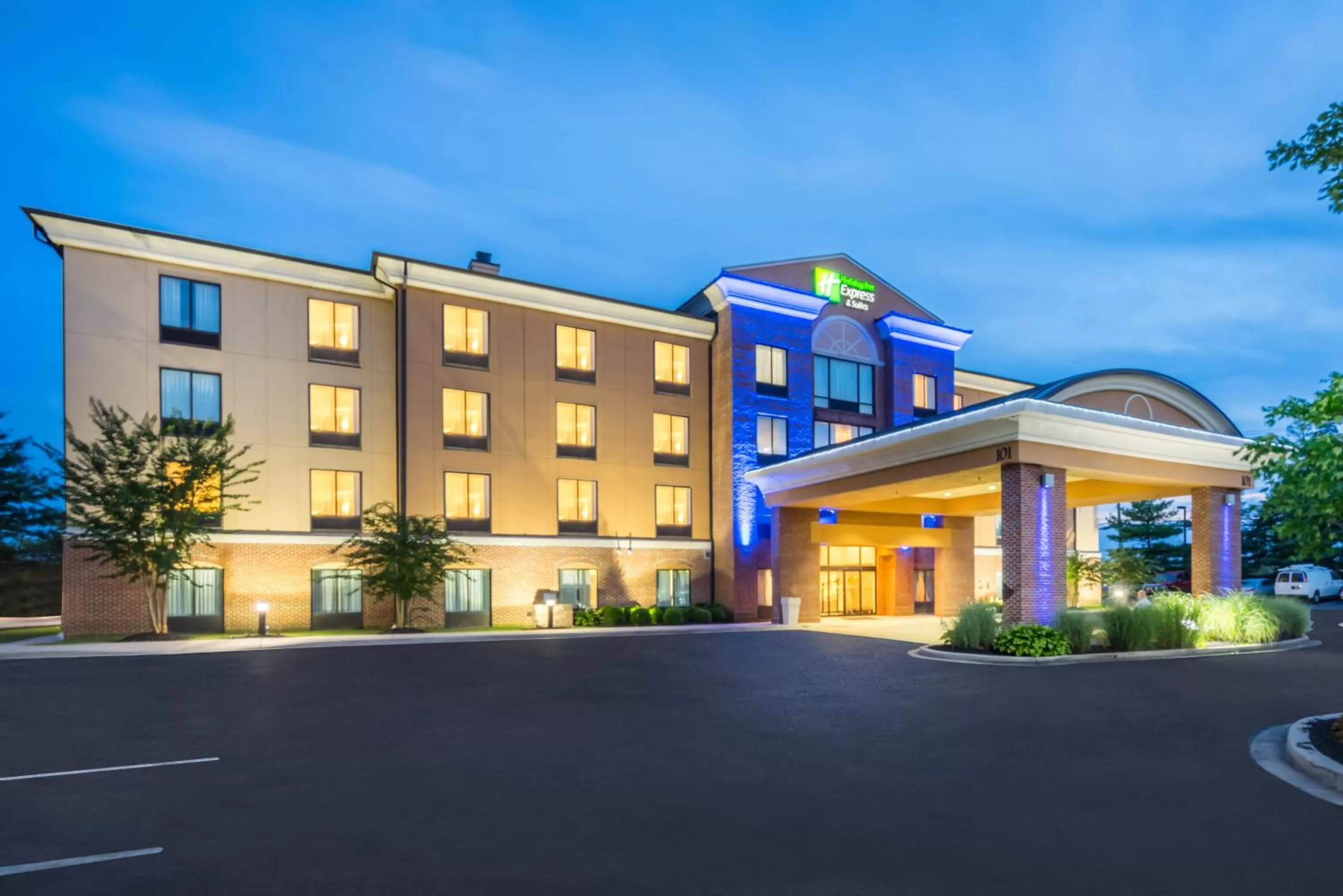 Property building in Holiday Inn Express Hotel & Suites-North East by IHG