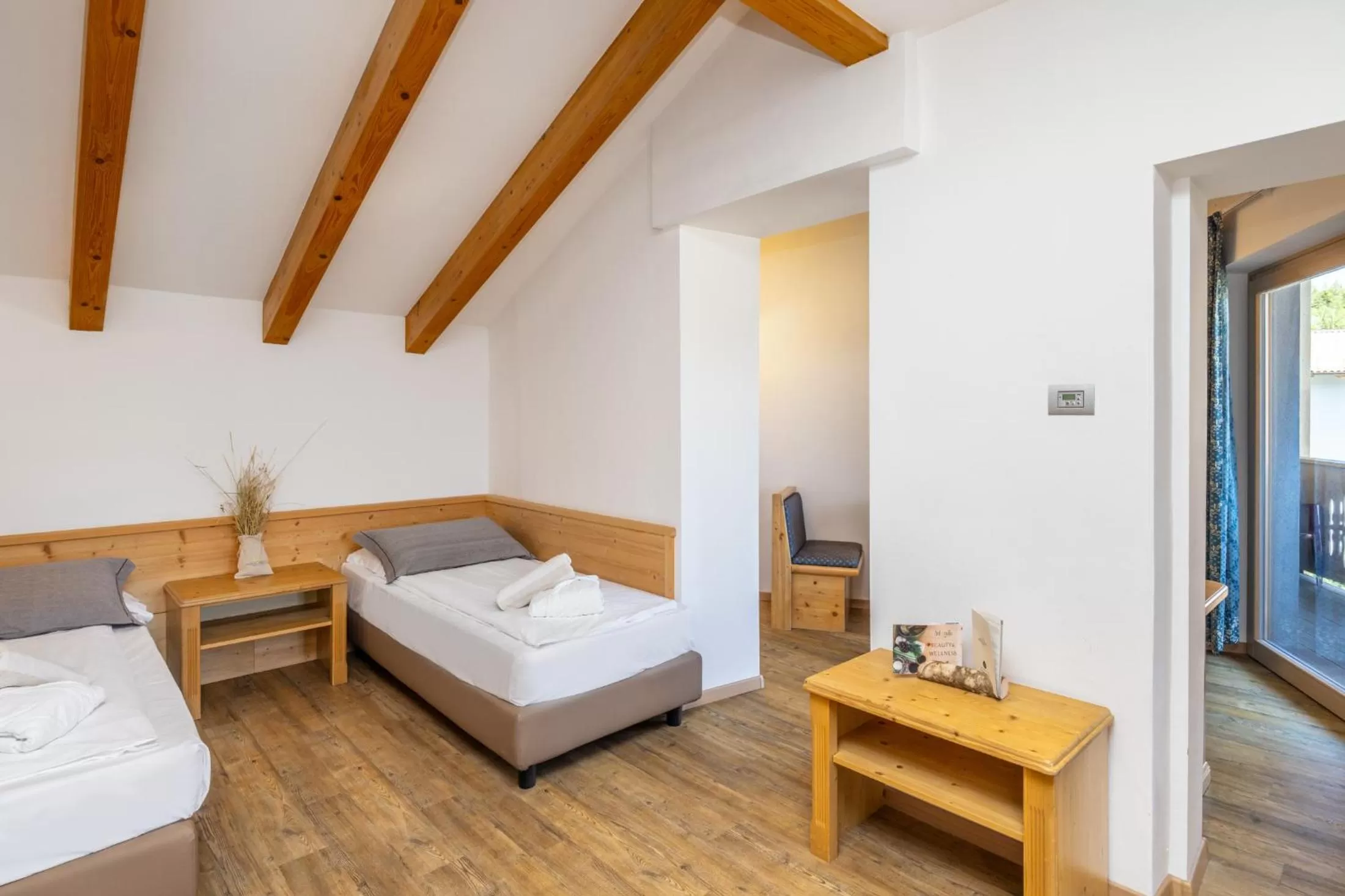 Bed in Miraval Hotel