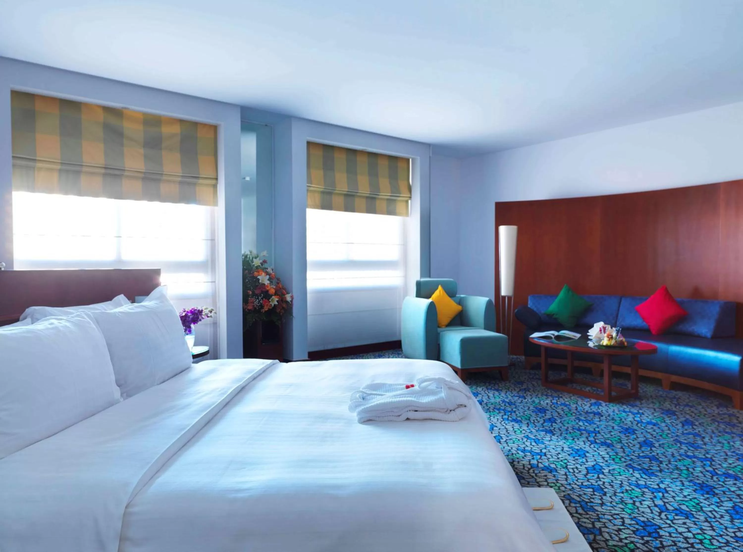 Bed in Radisson Blu Hotel, Riyadh