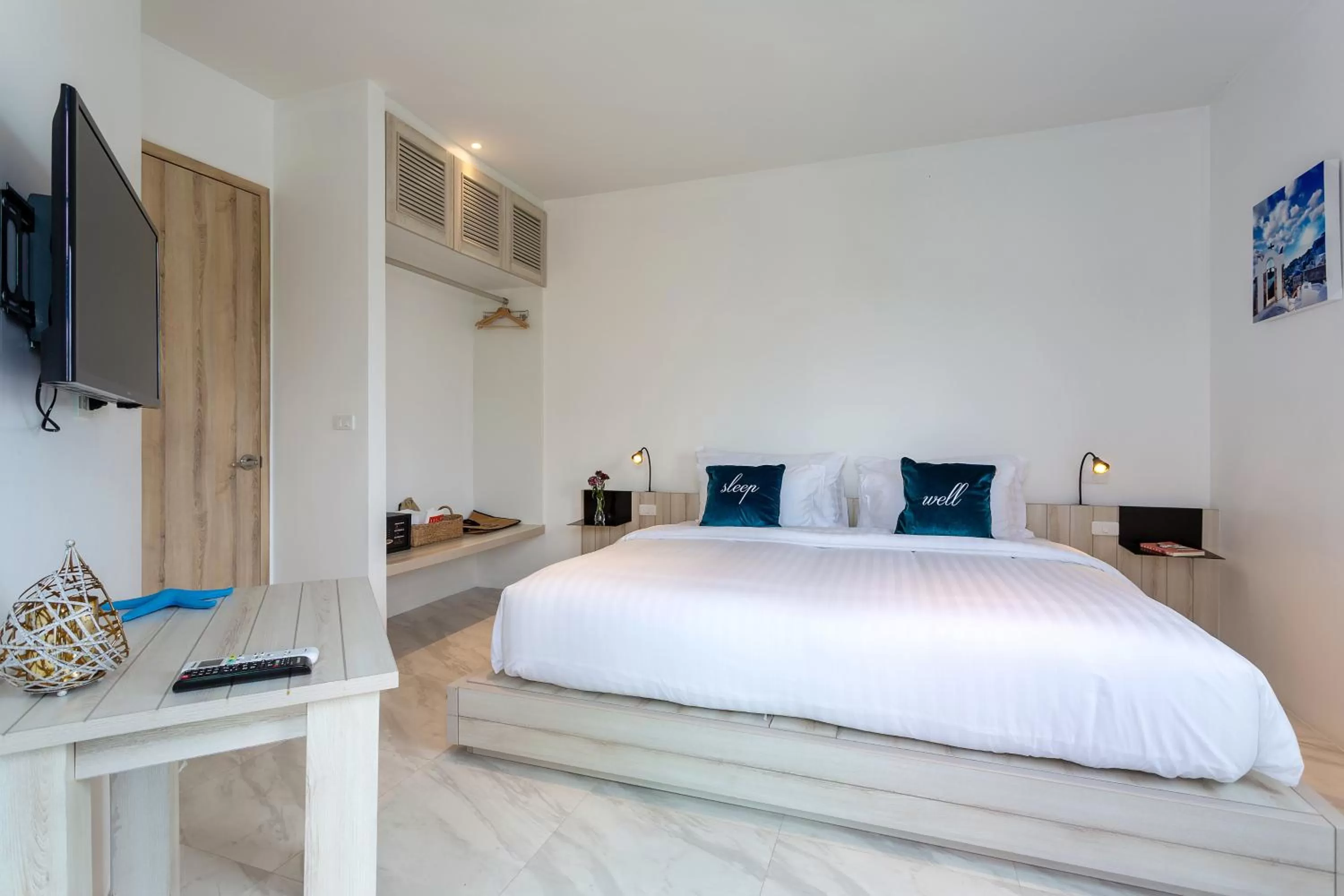 Bedroom, Bed in Costa Village Bangsaray