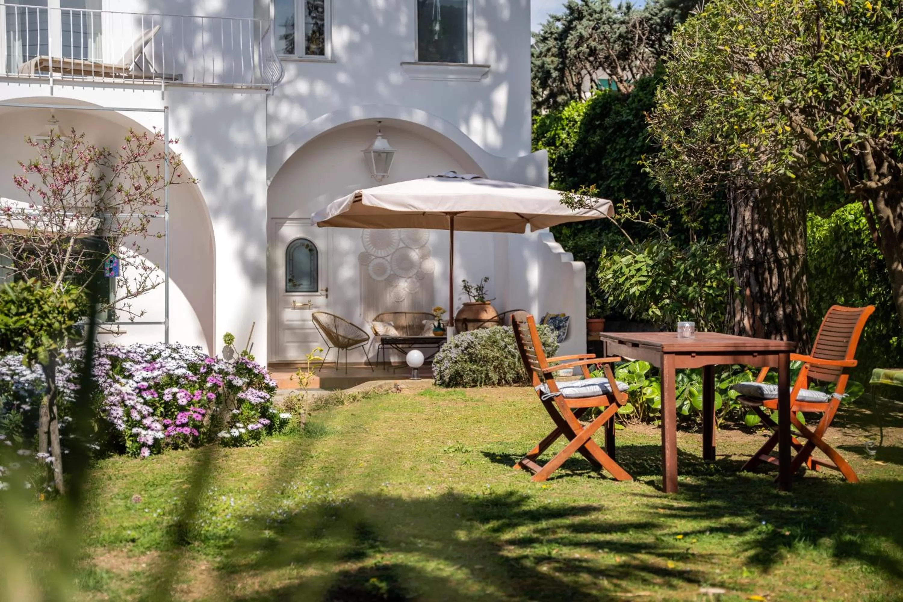 Garden in B&B Il Sogno