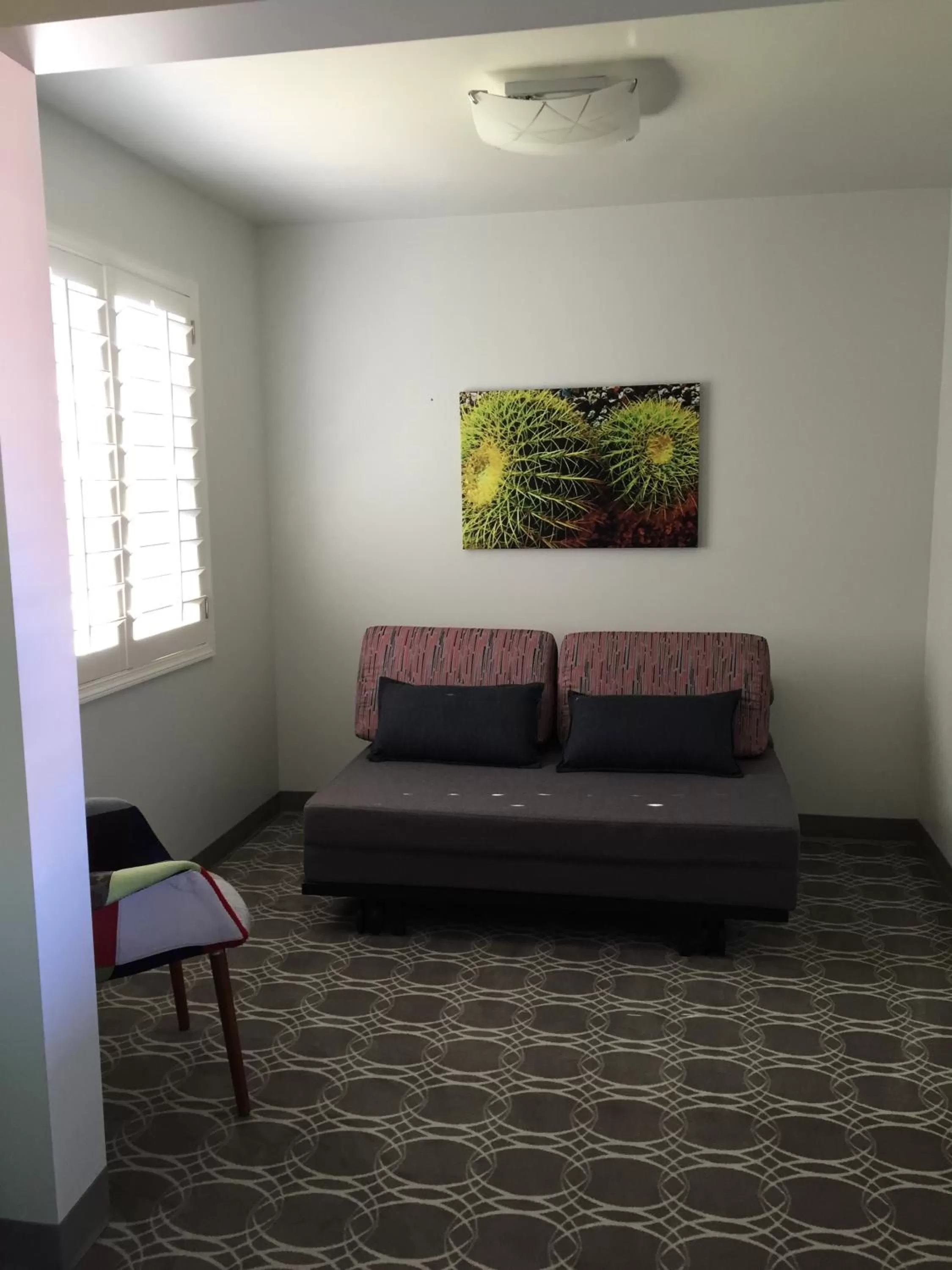 Living room in University Inn ASU/Tempe