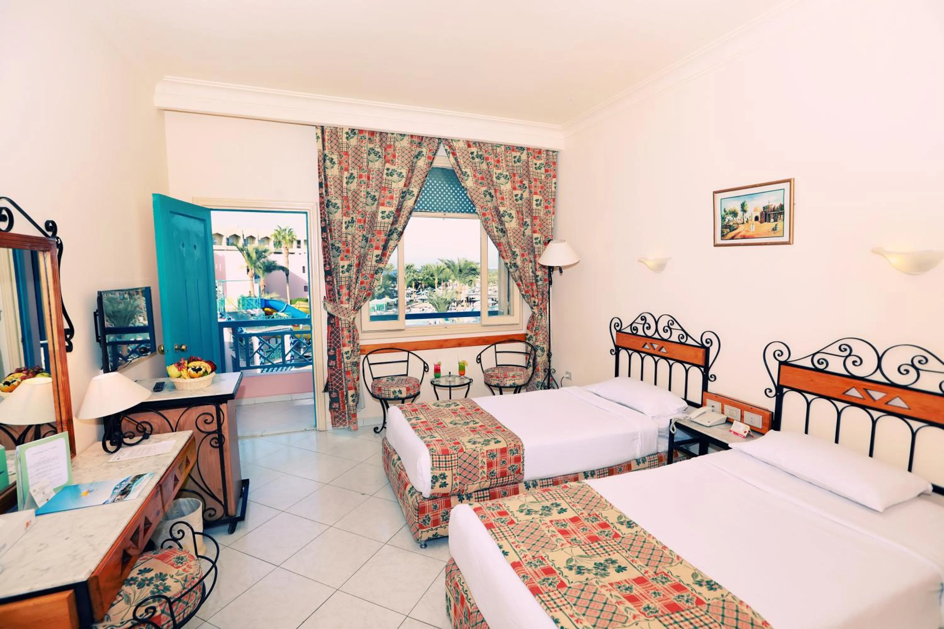 Bed in Le Pacha Resort