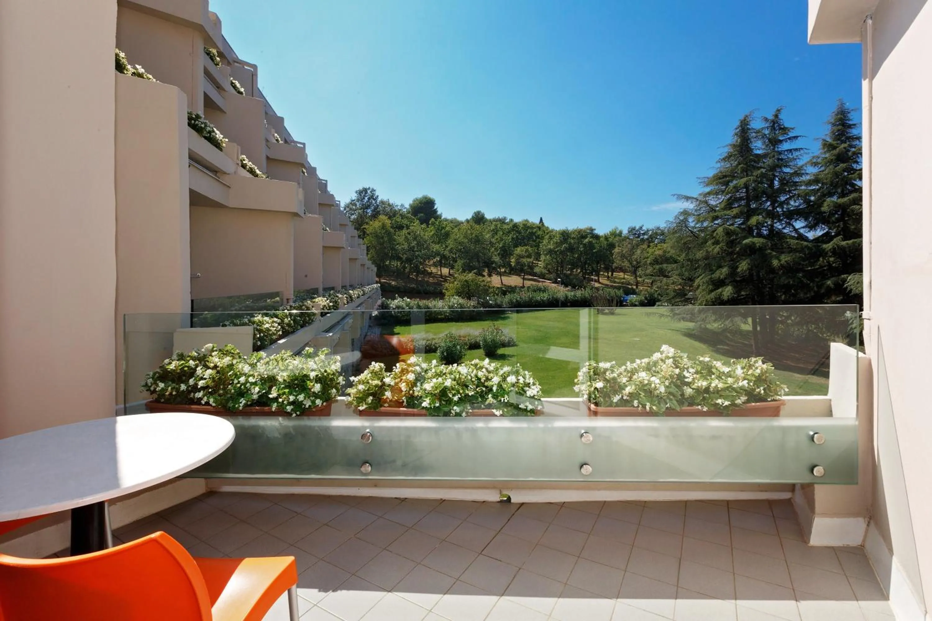 Balcony/Terrace in Hotel Mediteran Plava Laguna