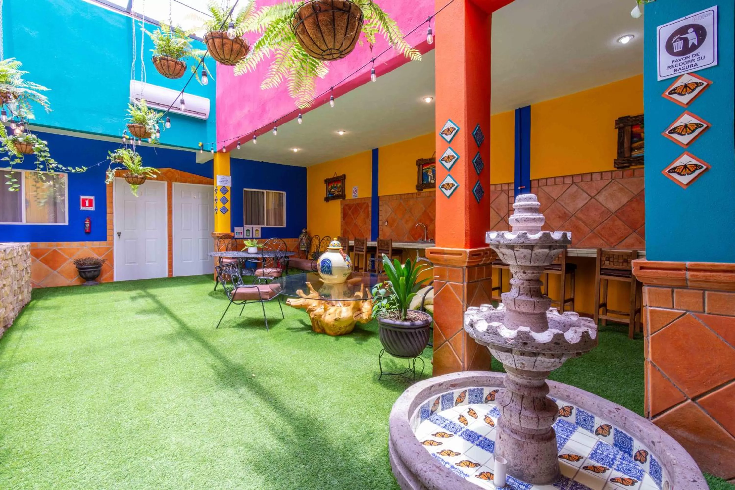 Patio in Hostería Casa Marquez