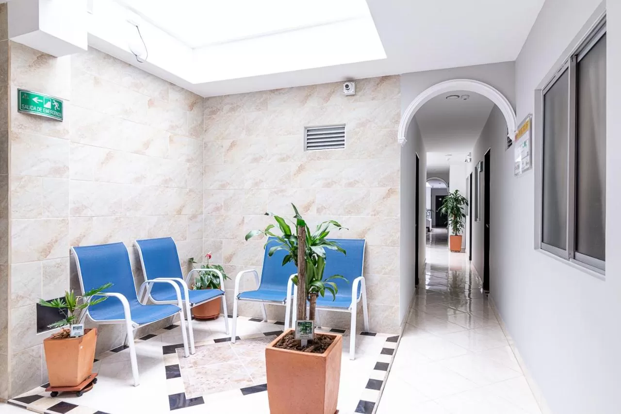 Living room in Hotel El Deportista