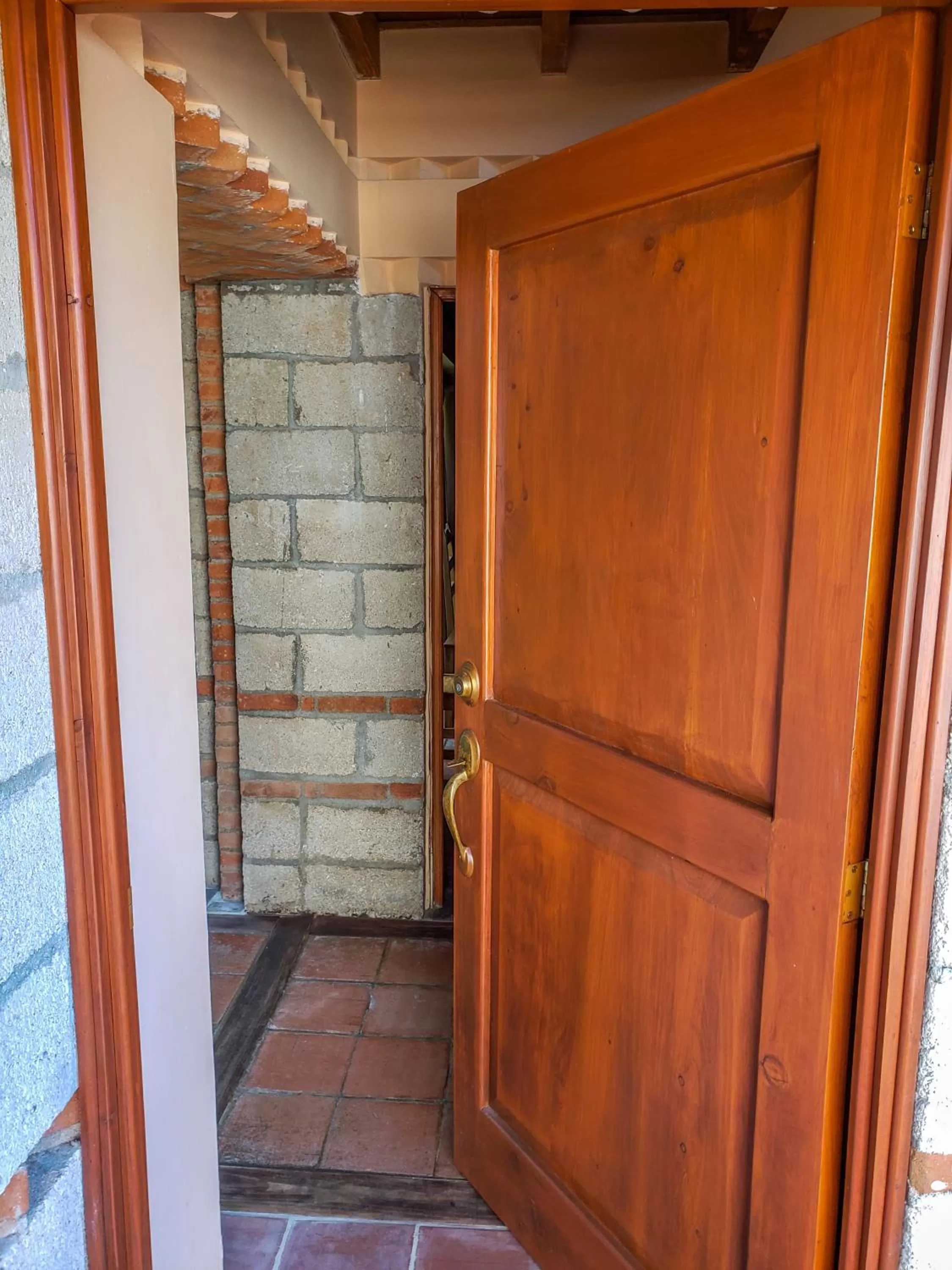 Facade/entrance in Hotel San Buenaventura de Atitlán