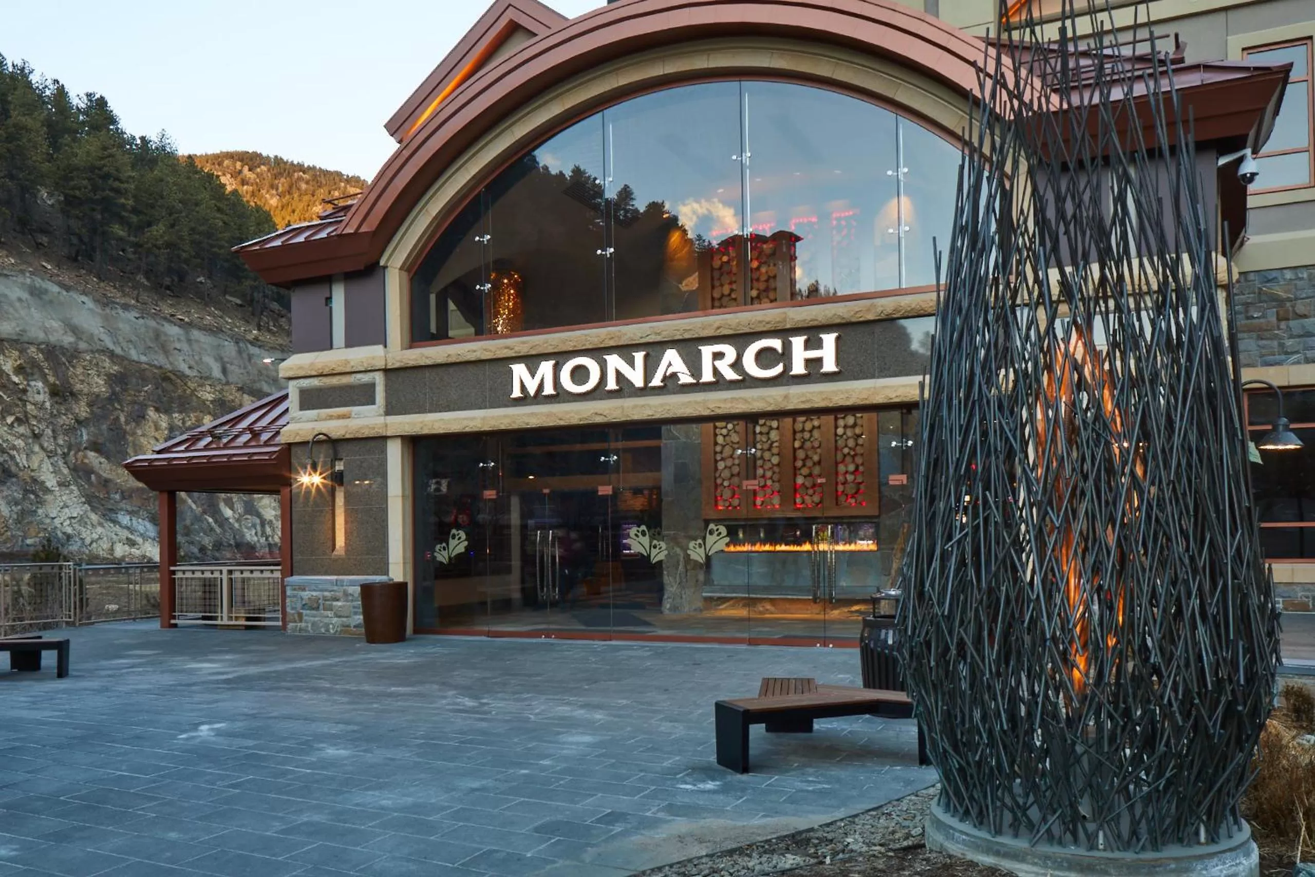 Facade/entrance in Monarch Casino Resort Spa