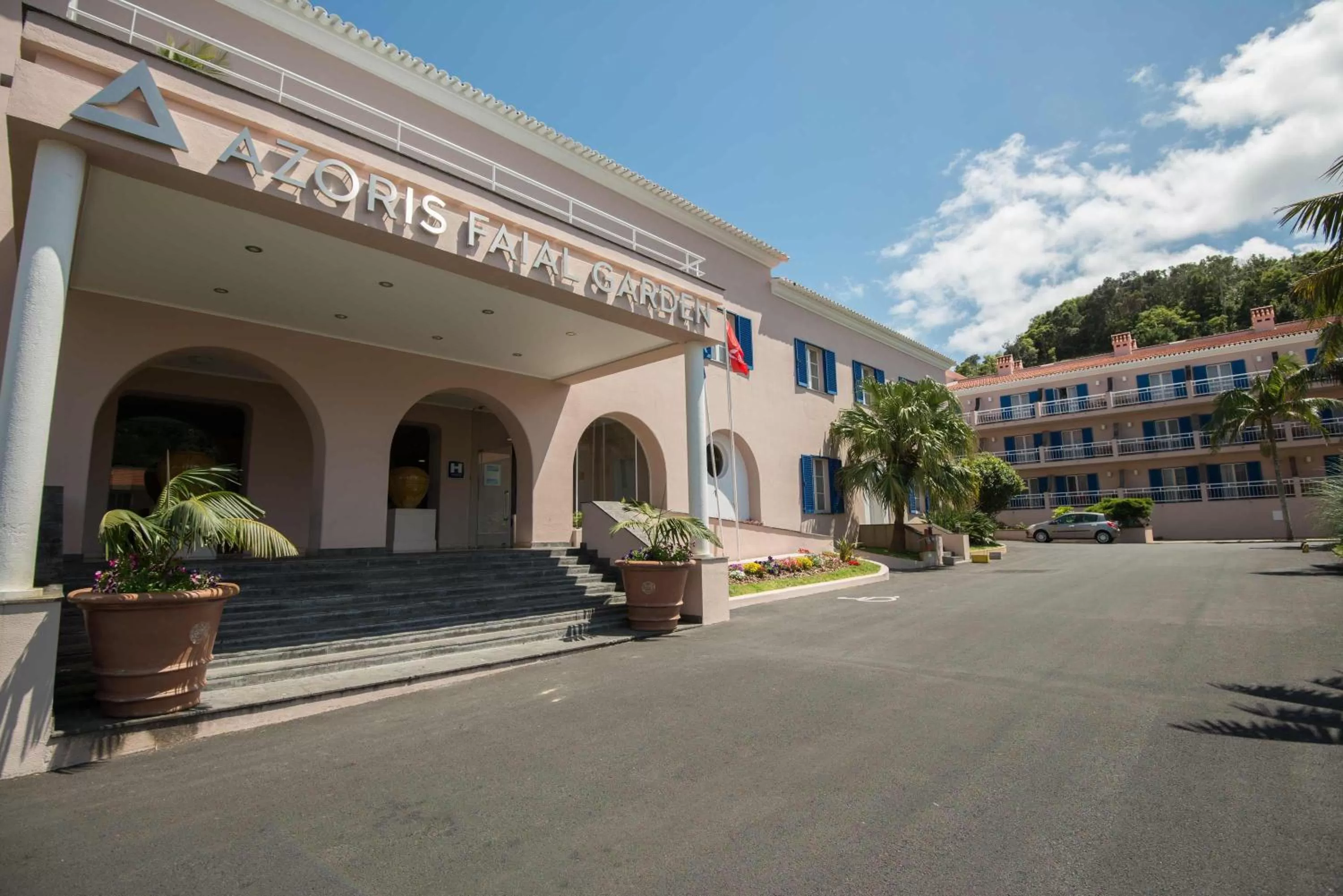 Facade/entrance in Azoris Faial Garden – Resort Hotel
