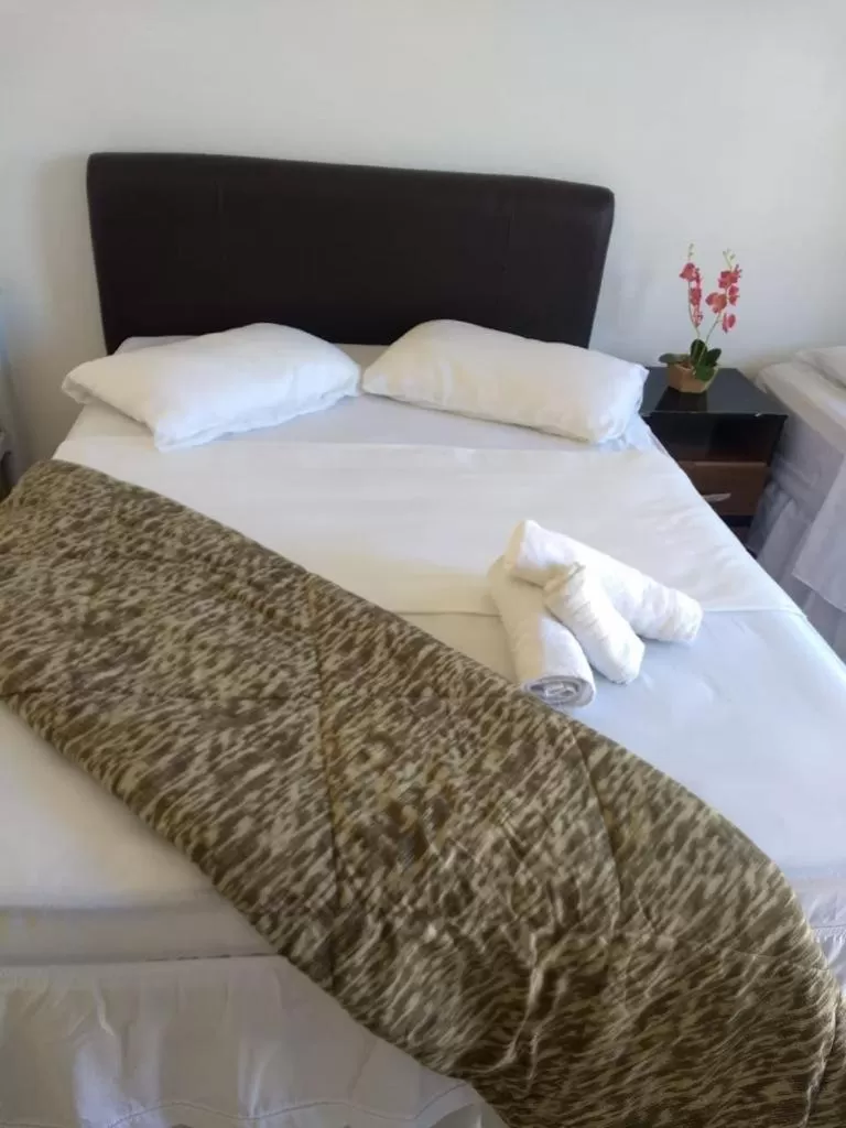 Bed in Hotel Kika