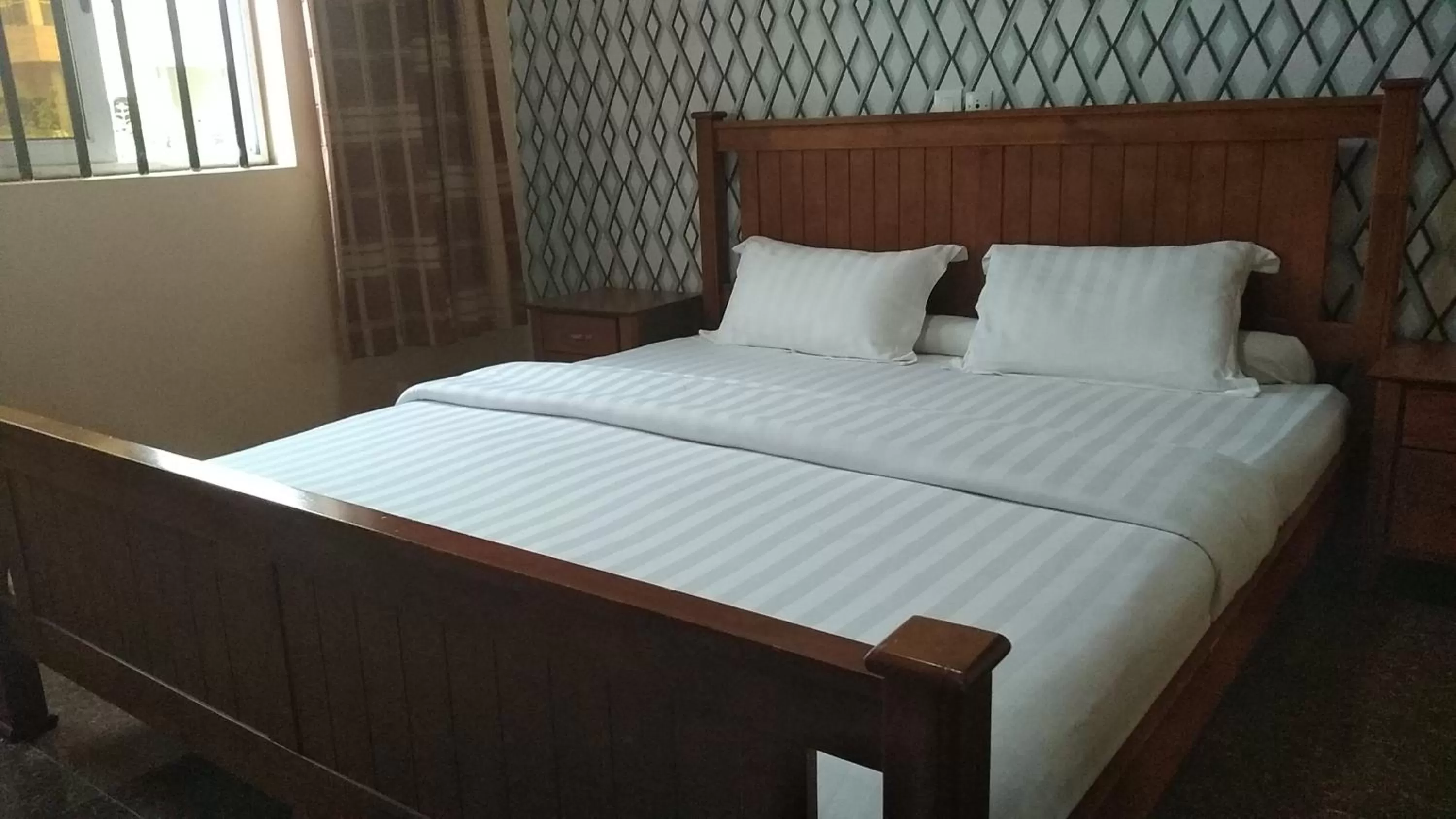 Bed in Hotel Saint-Jean