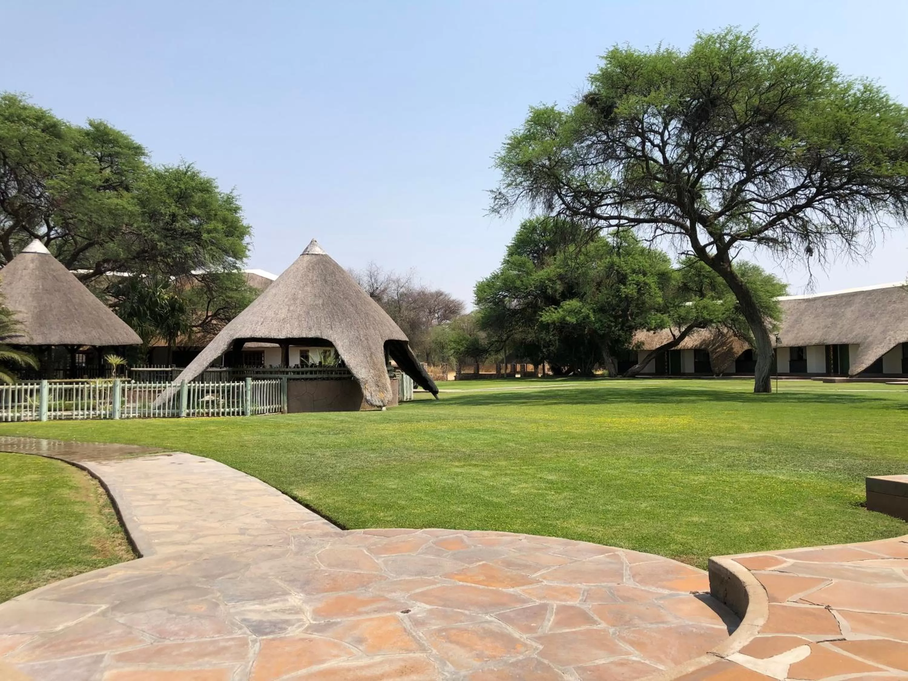Garden view in Okahandja Country Hotel