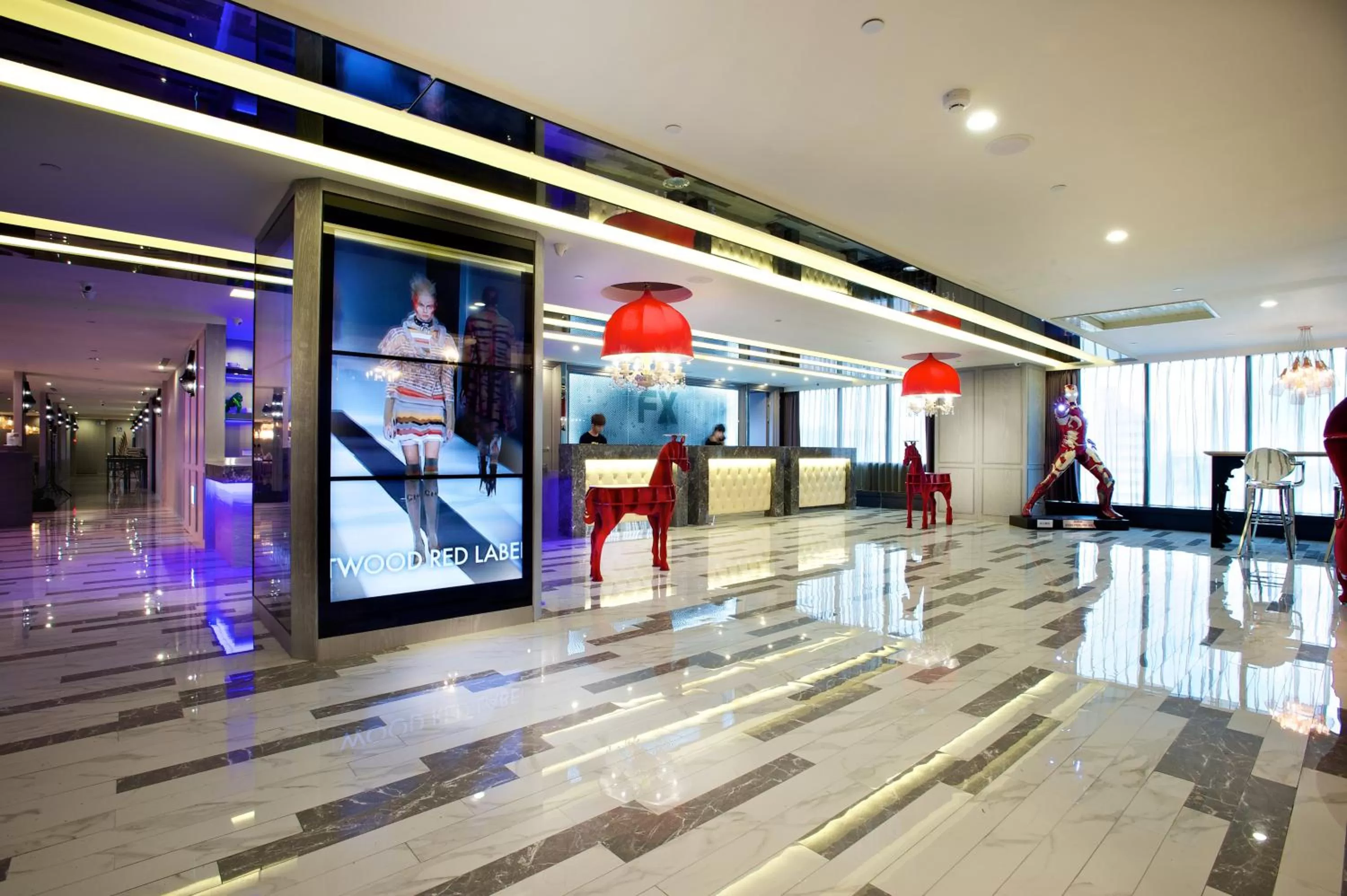 Lobby or reception in FX Hotel Tainan