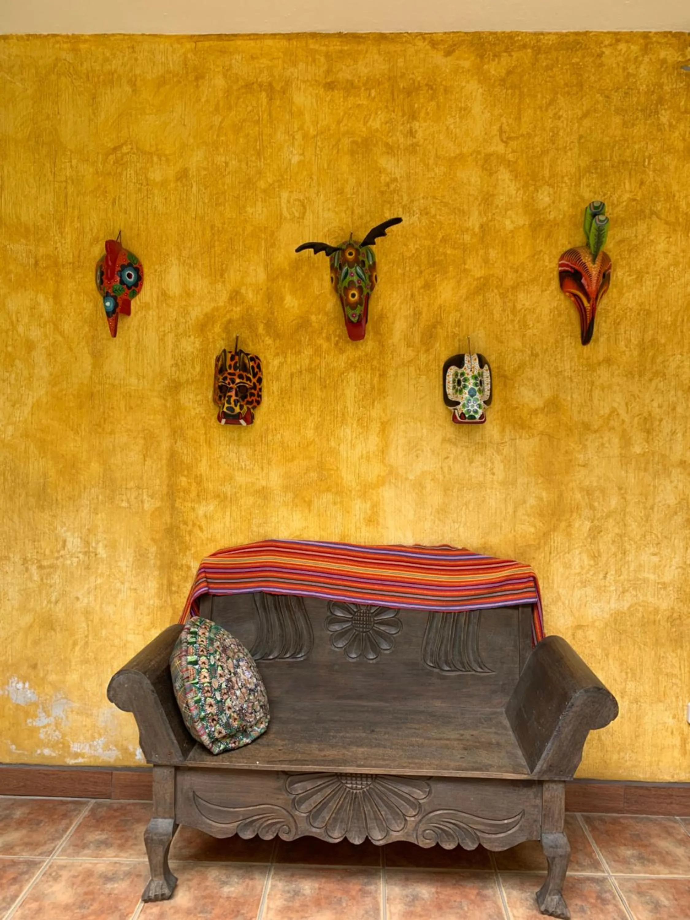 Seating area in Casona del Conquistador