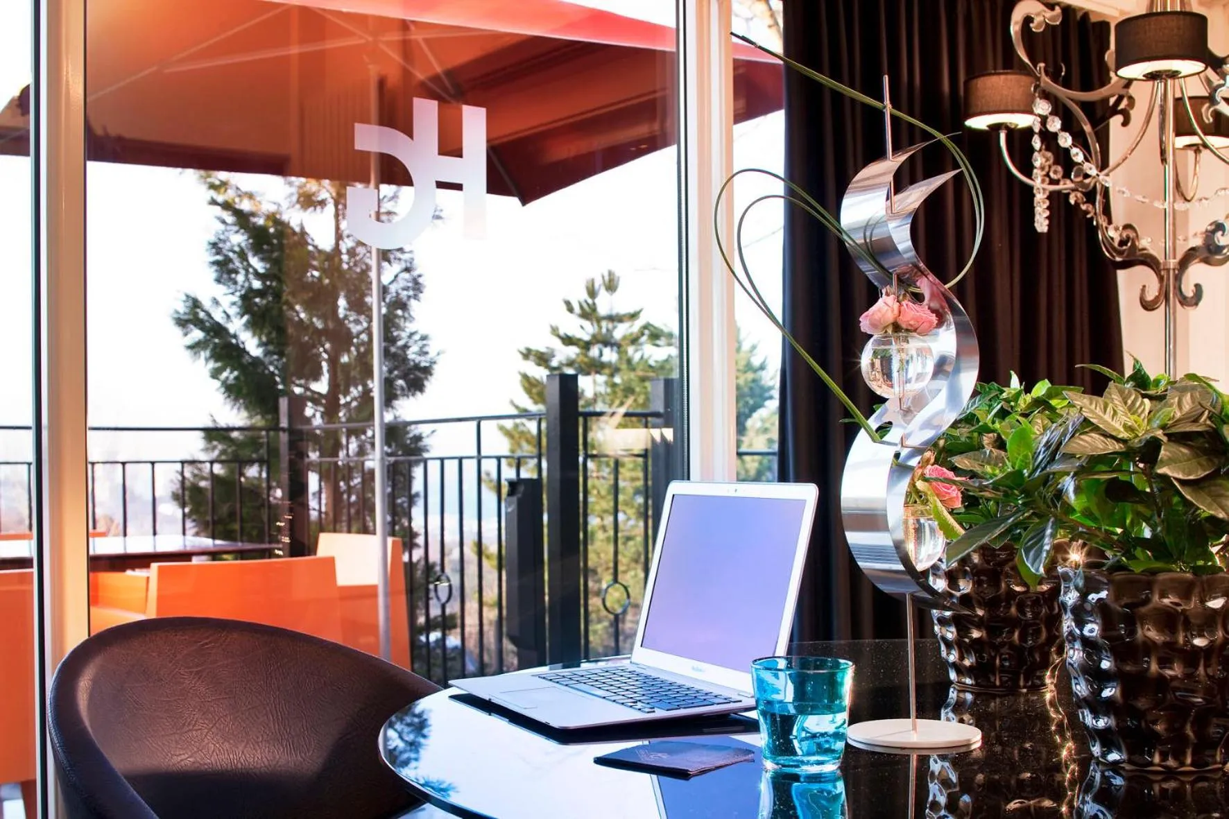 Patio in Hotel Du Golf