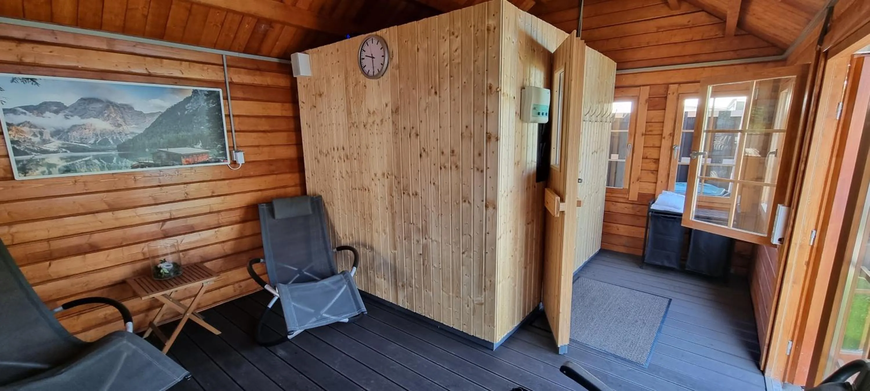 Sauna in Apartmenthaus Wertheim