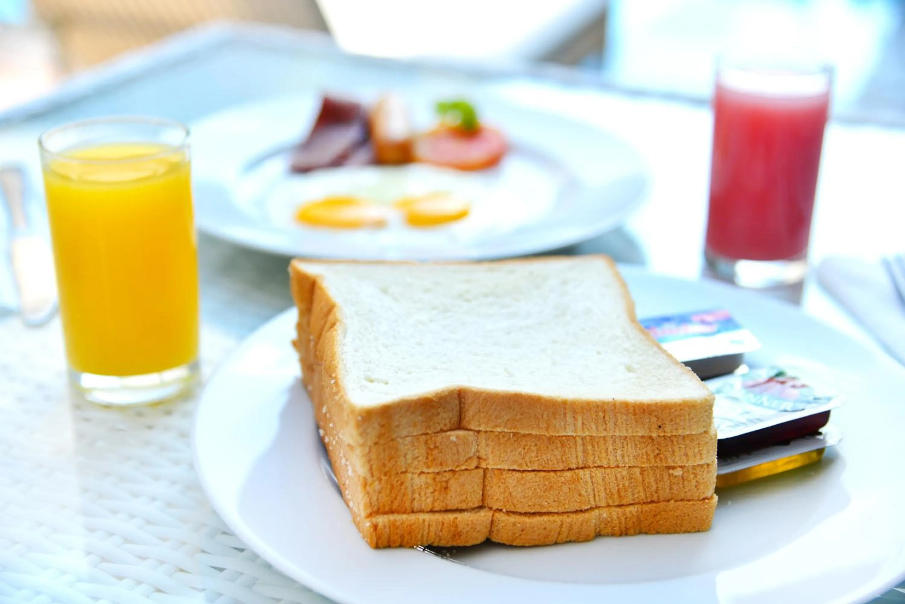American breakfast in Devata Suites and Residence