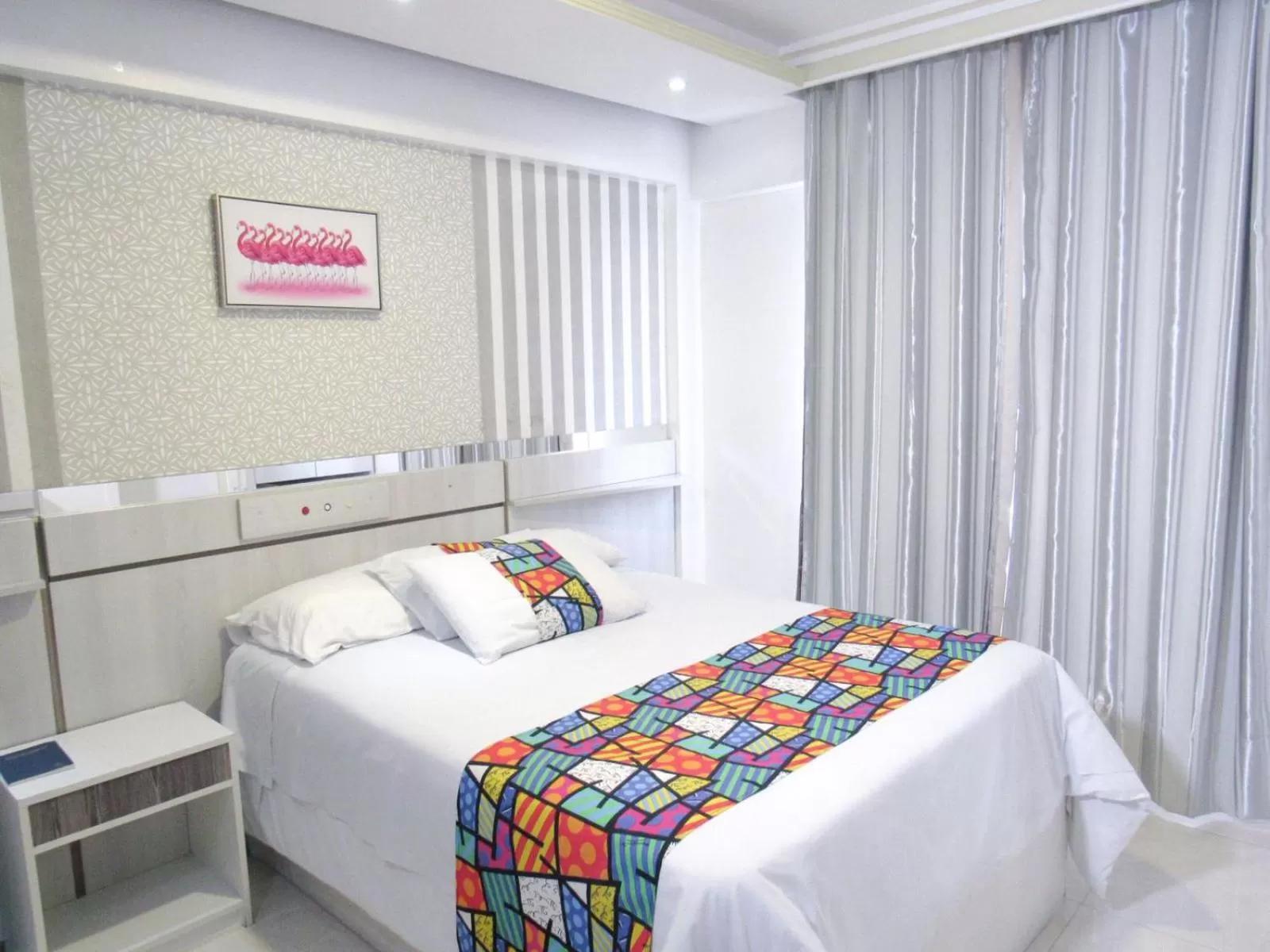 Bedroom, Bed in Capão da Canoa - Hotel Rediadri