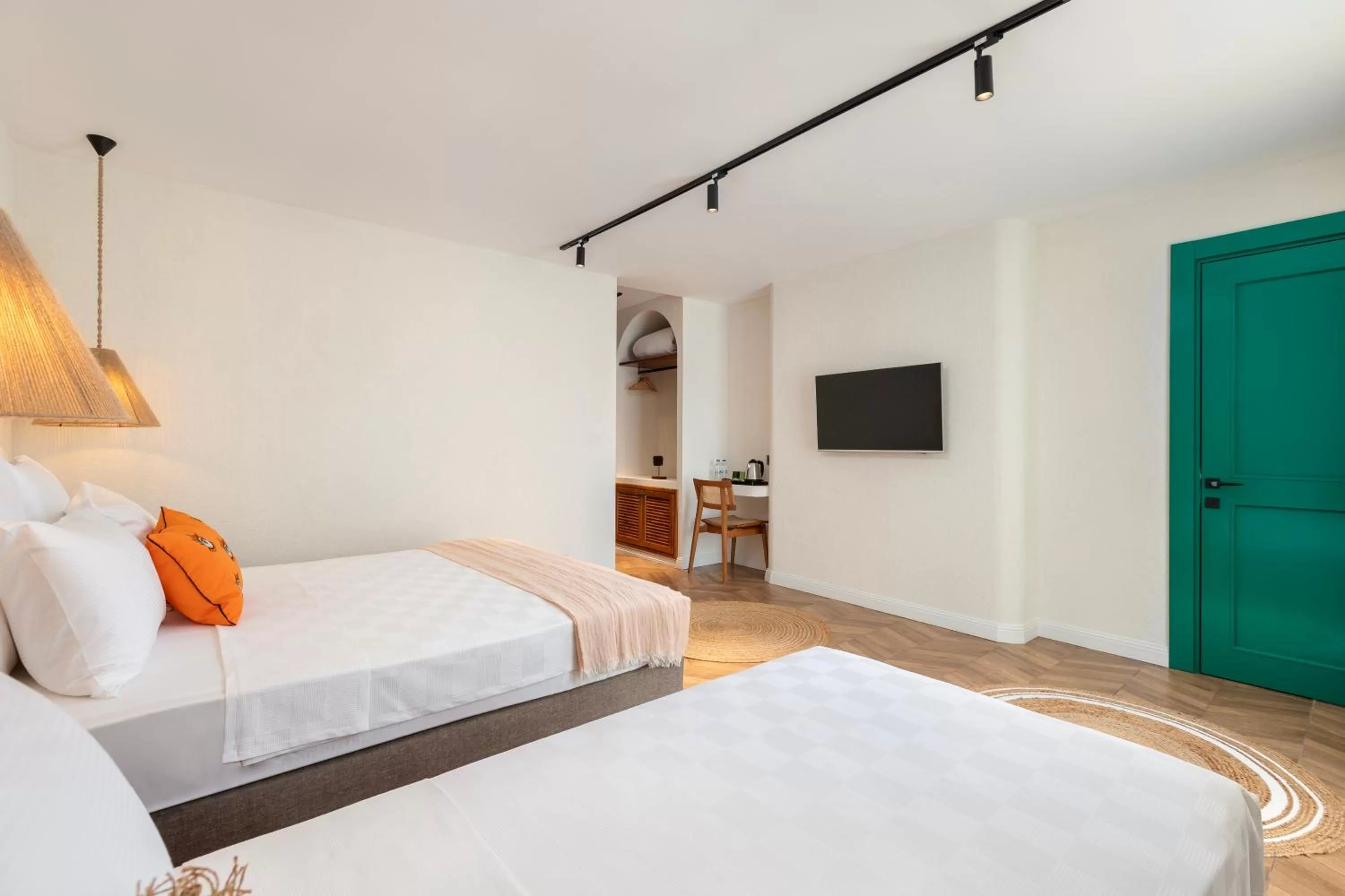 Bed in Azuu Boutique Hotel