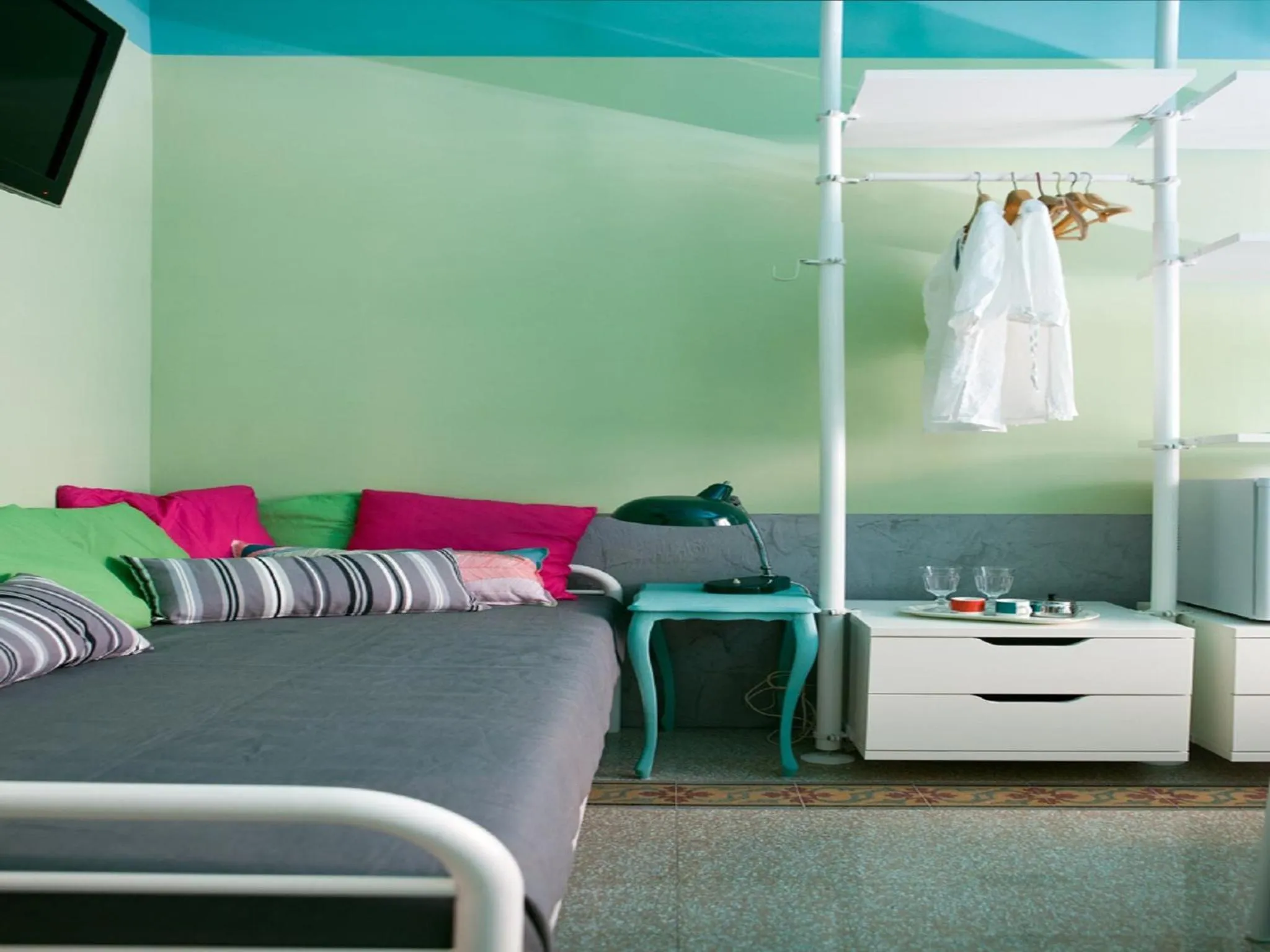 Bed in PratinnVatican