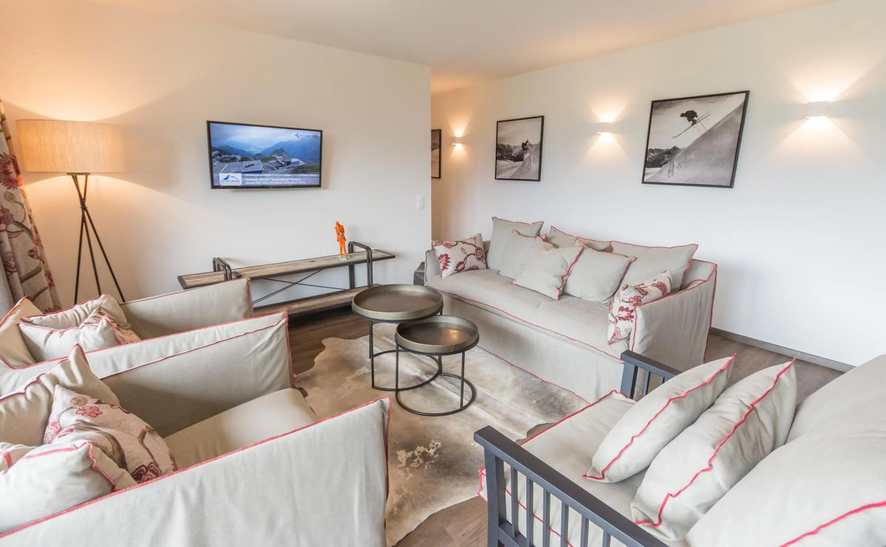 Living room, Seating Area in Schönblick Residence - Absolut Alpine Apartments