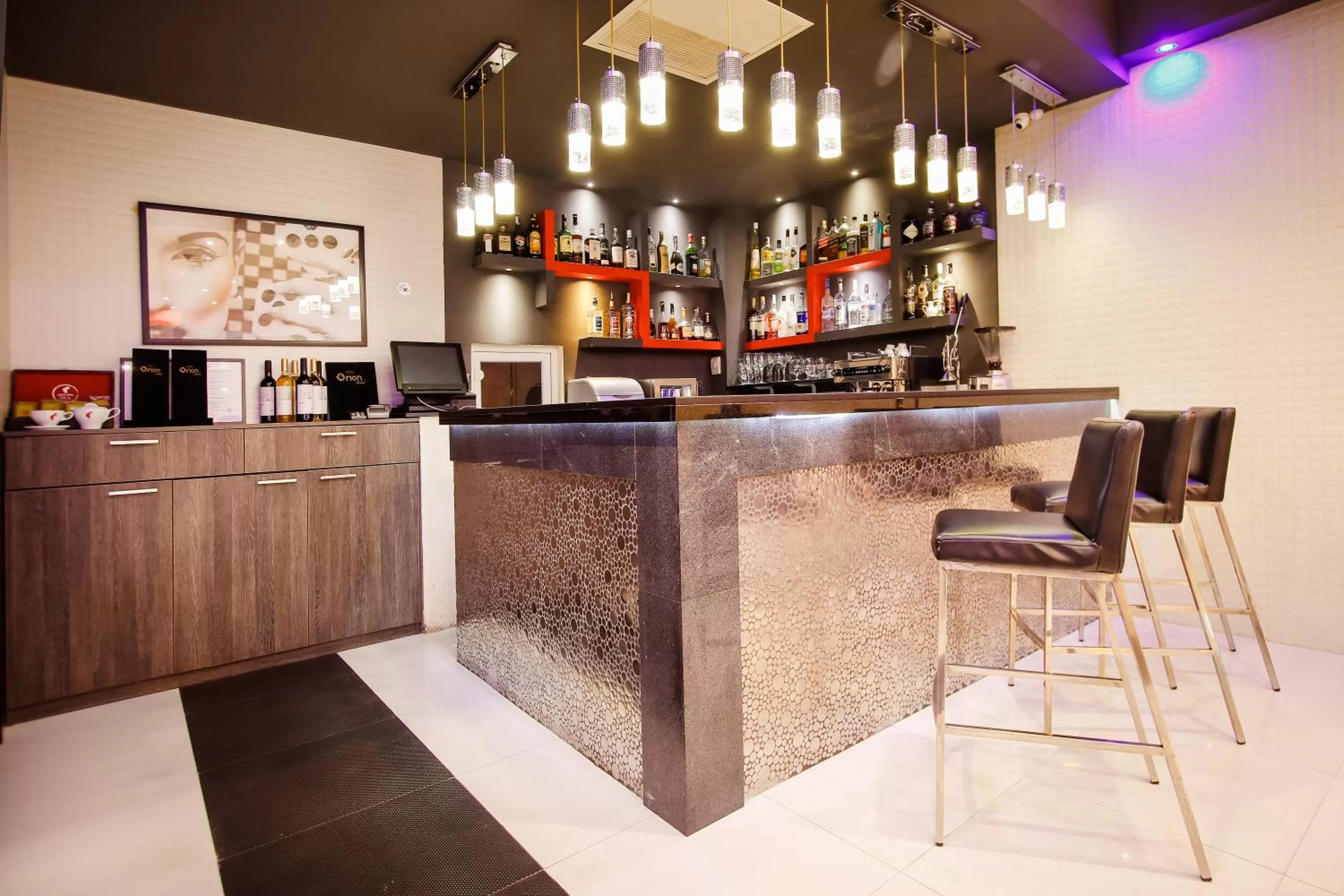 Lounge or bar in Hotel Orion Tbilisi