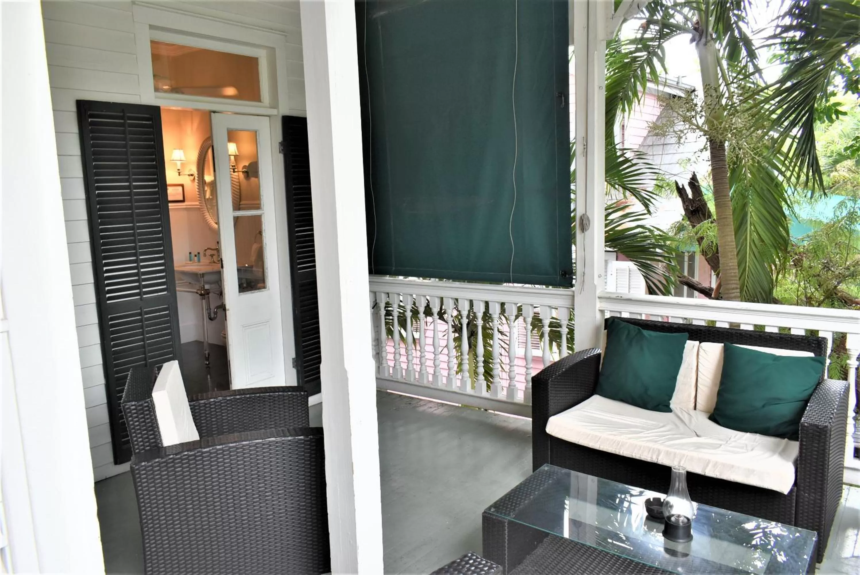 Balcony/Terrace in Simonton Court Historic Inn & Cottages