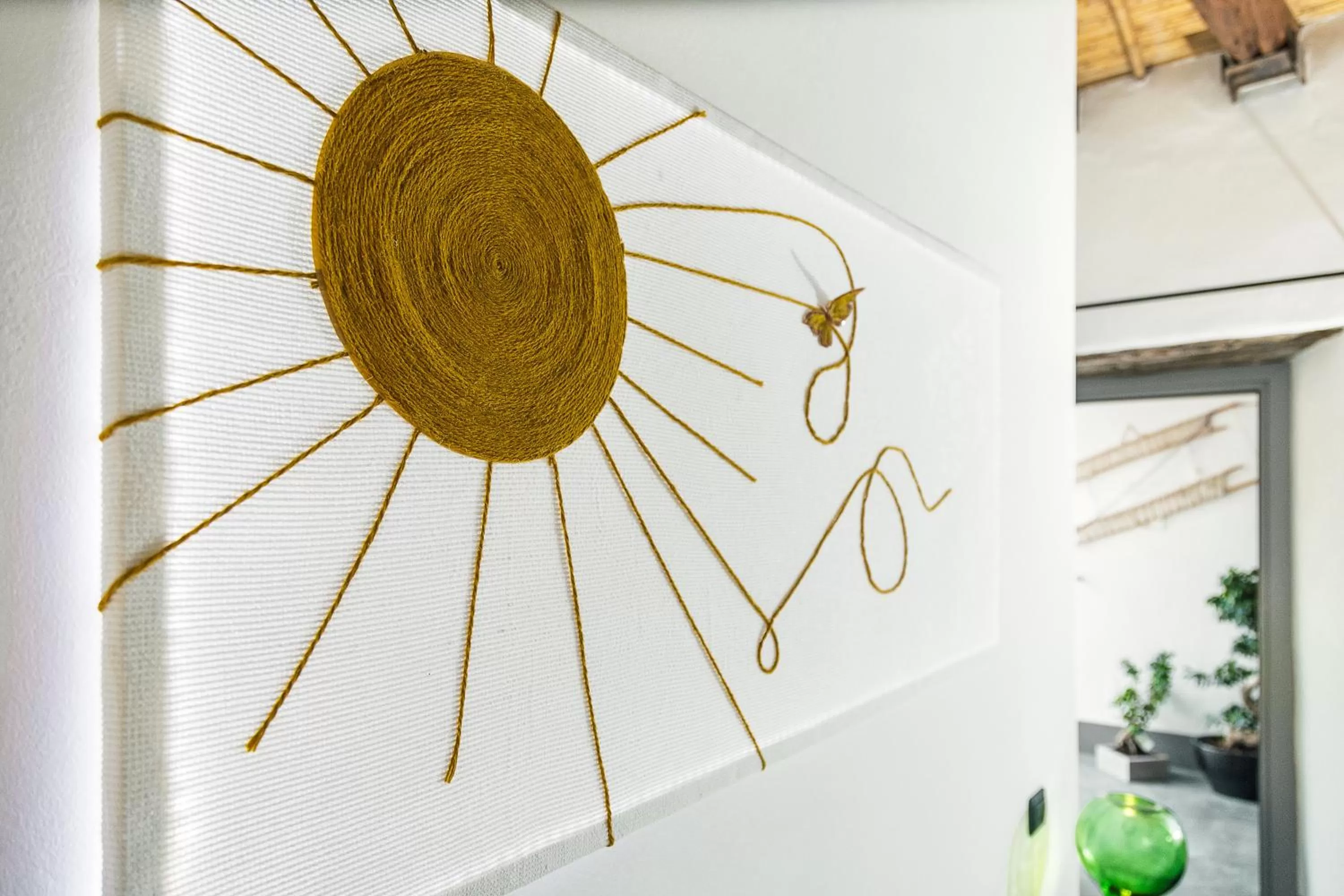 Decorative detail in Sa Crai B&B - Sardinian Experience