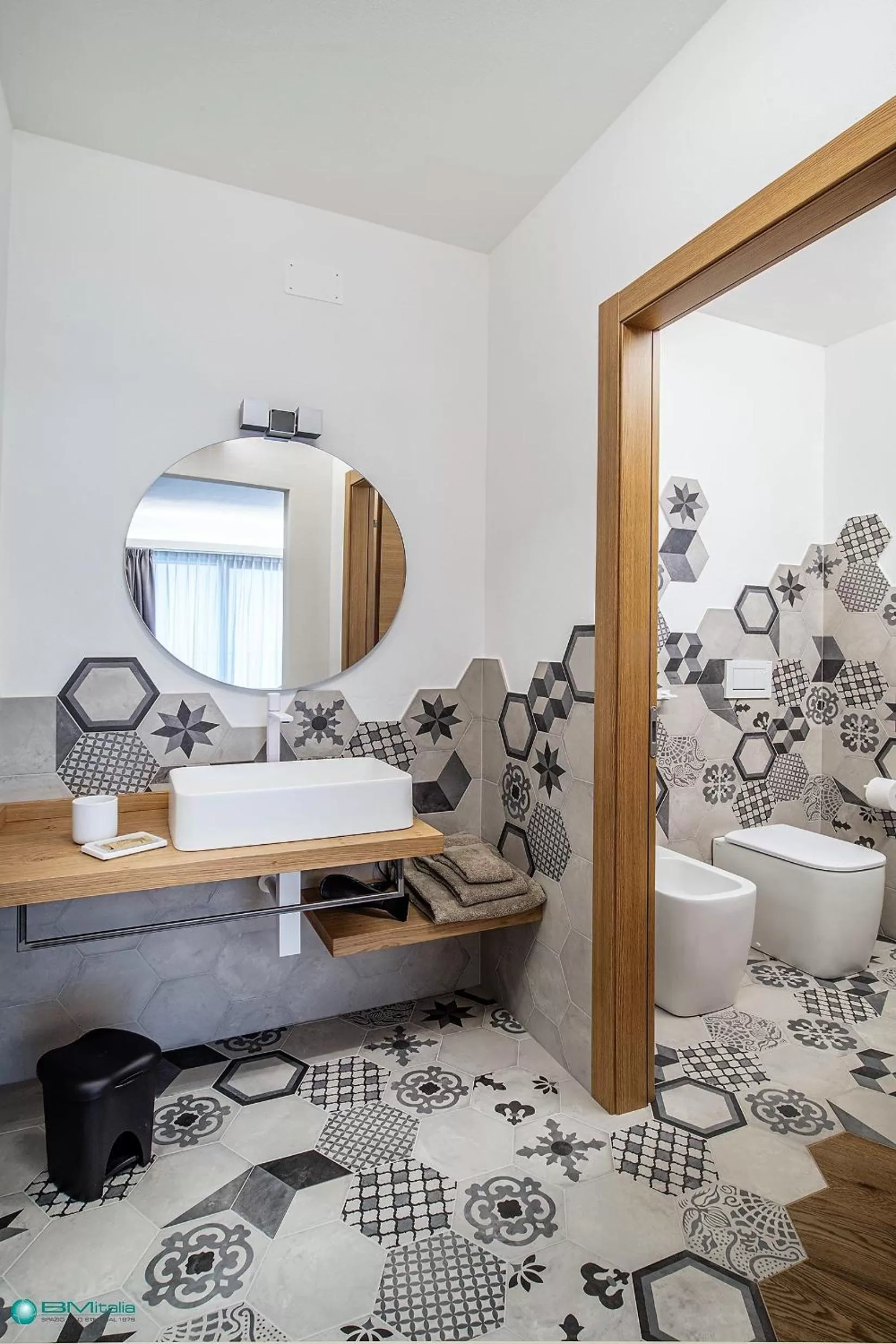 Toilet in Cà Rossa #panoramic suite