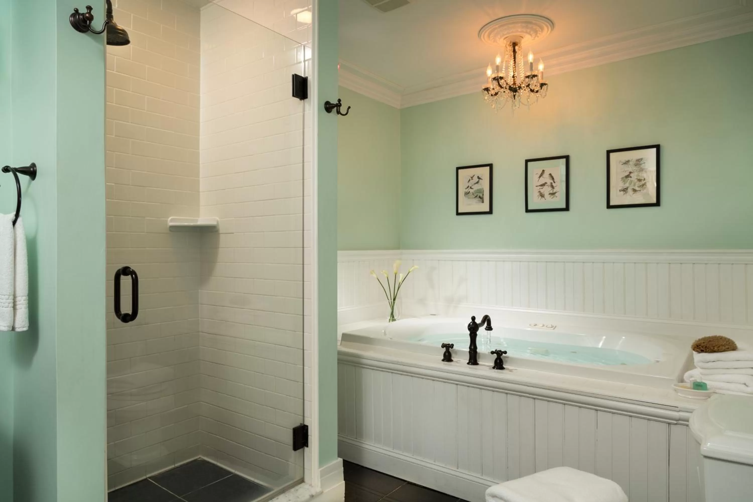 Bathroom in Four Chimneys Inn