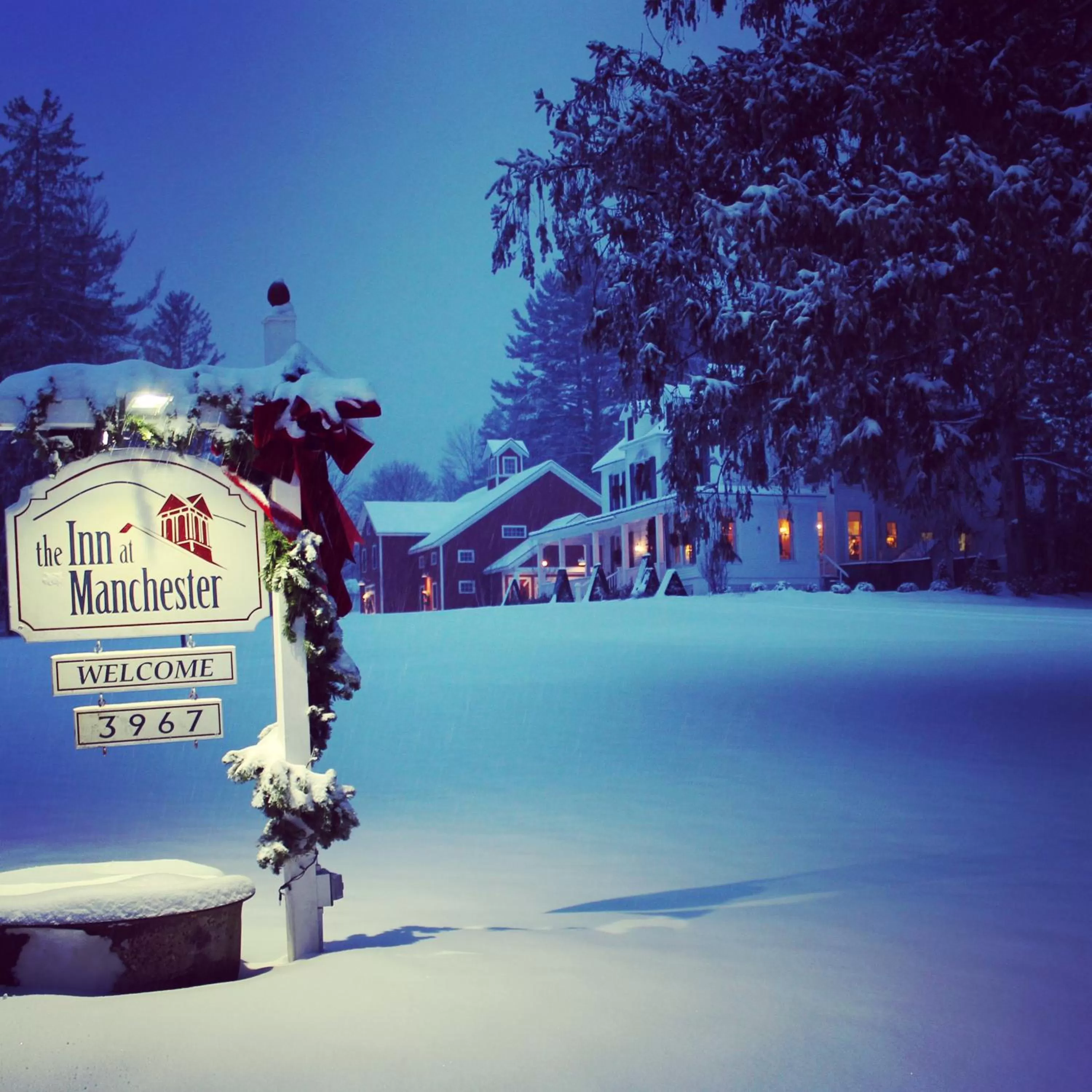 Property building, Winter in The Inn at Manchester