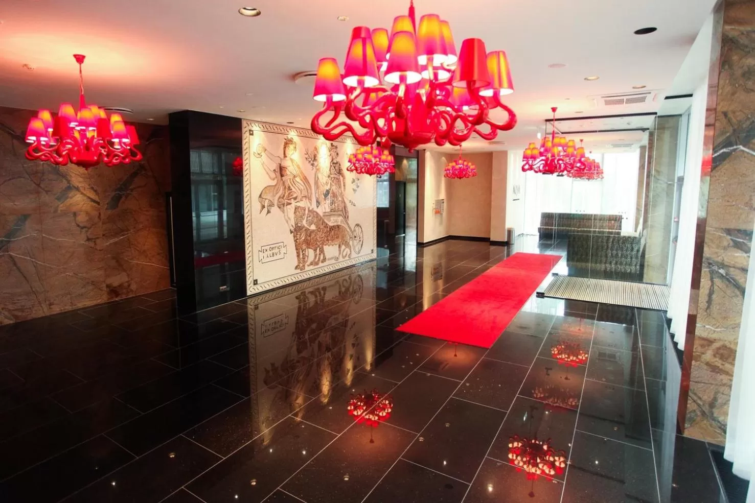 Decorative detail in Aqva Hotel & Spa