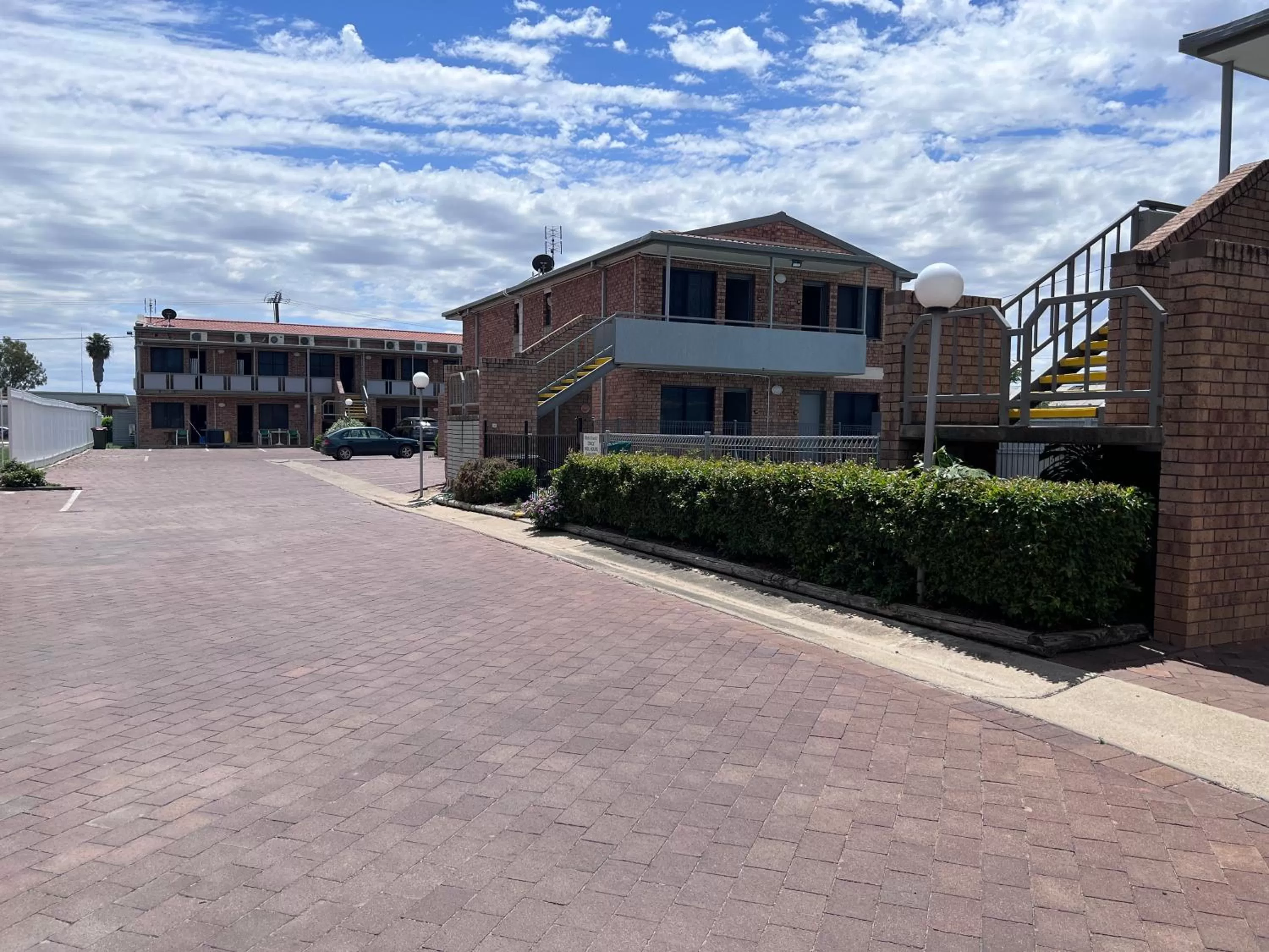 Property building in Spa Village Travel Inn