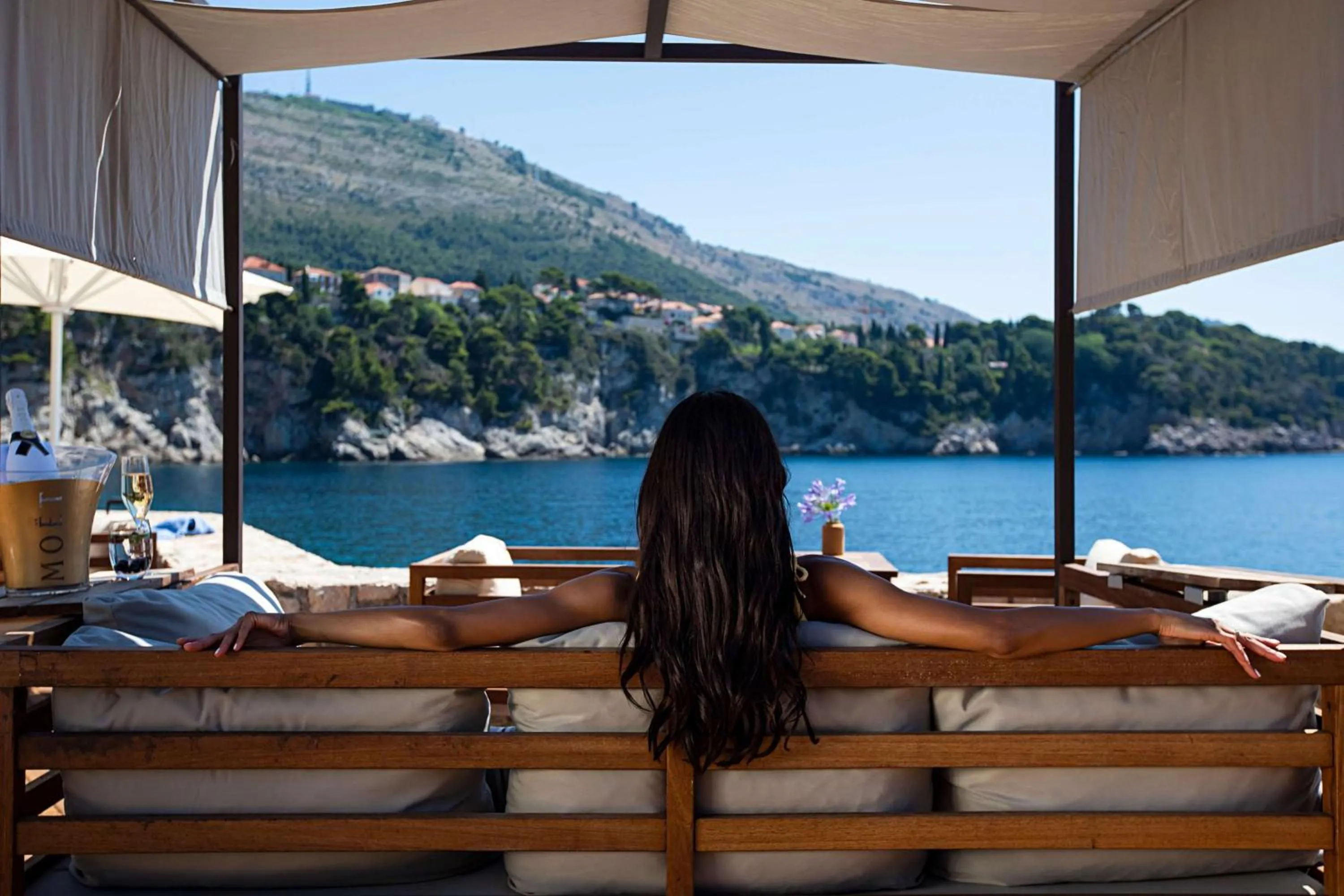 Lounge or bar, Mountain View in Rixos Libertas Dubrovnik