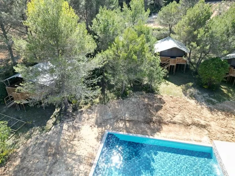 Pool View in Domaine La Sauzette