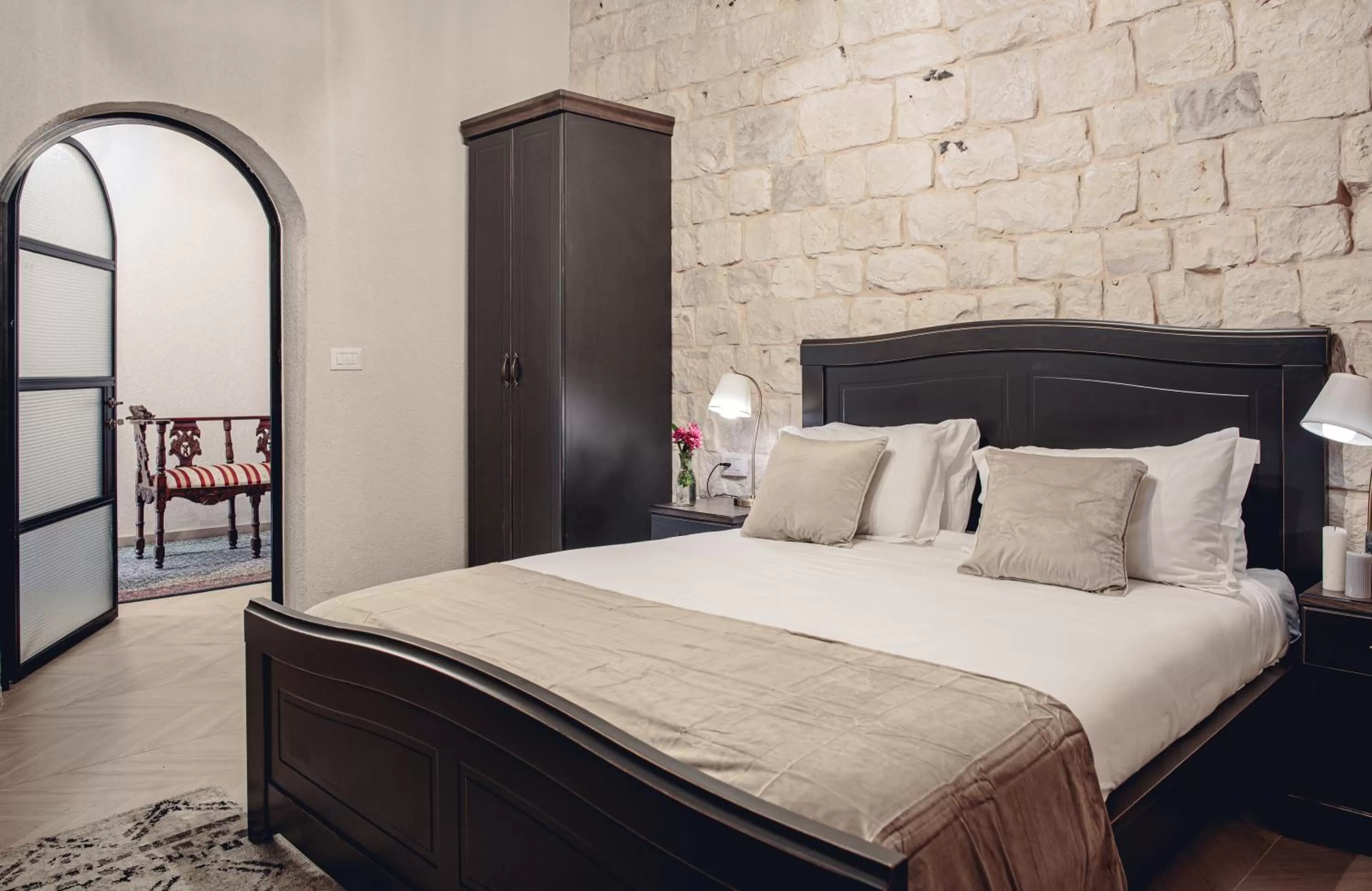 Bed in וילה תהילה המחודש - The new Villa Tehila