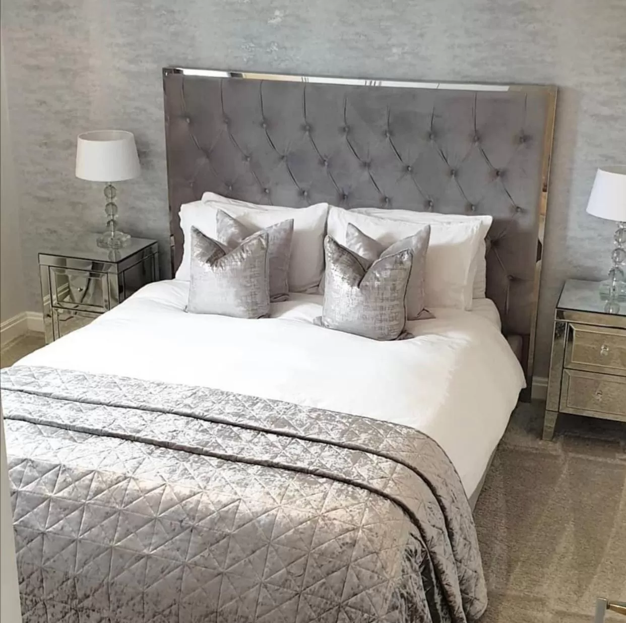 Bed in Hotel Platinum Barranquilla