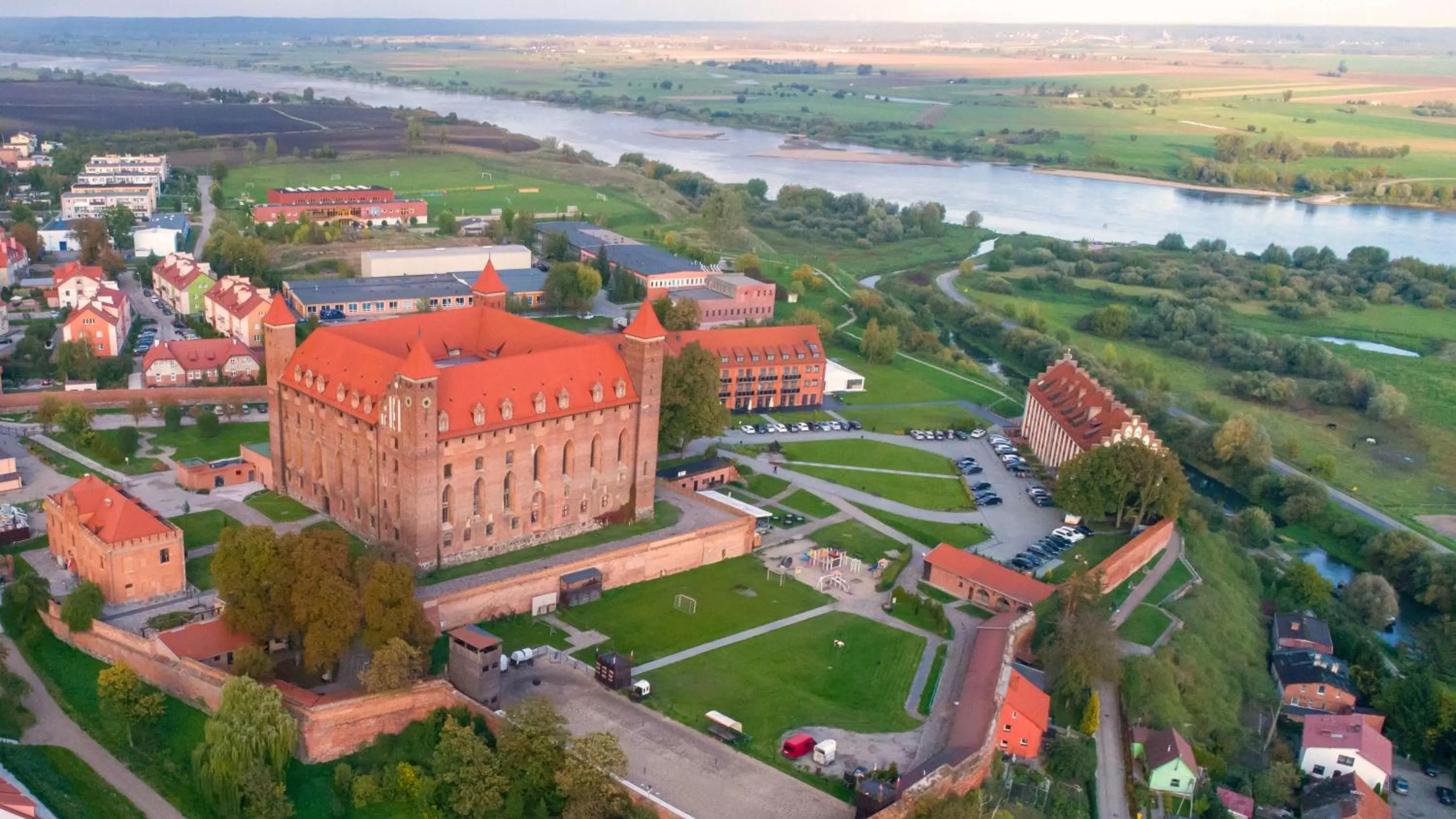 Bird's eye view in Hotel Zamek Gniew
