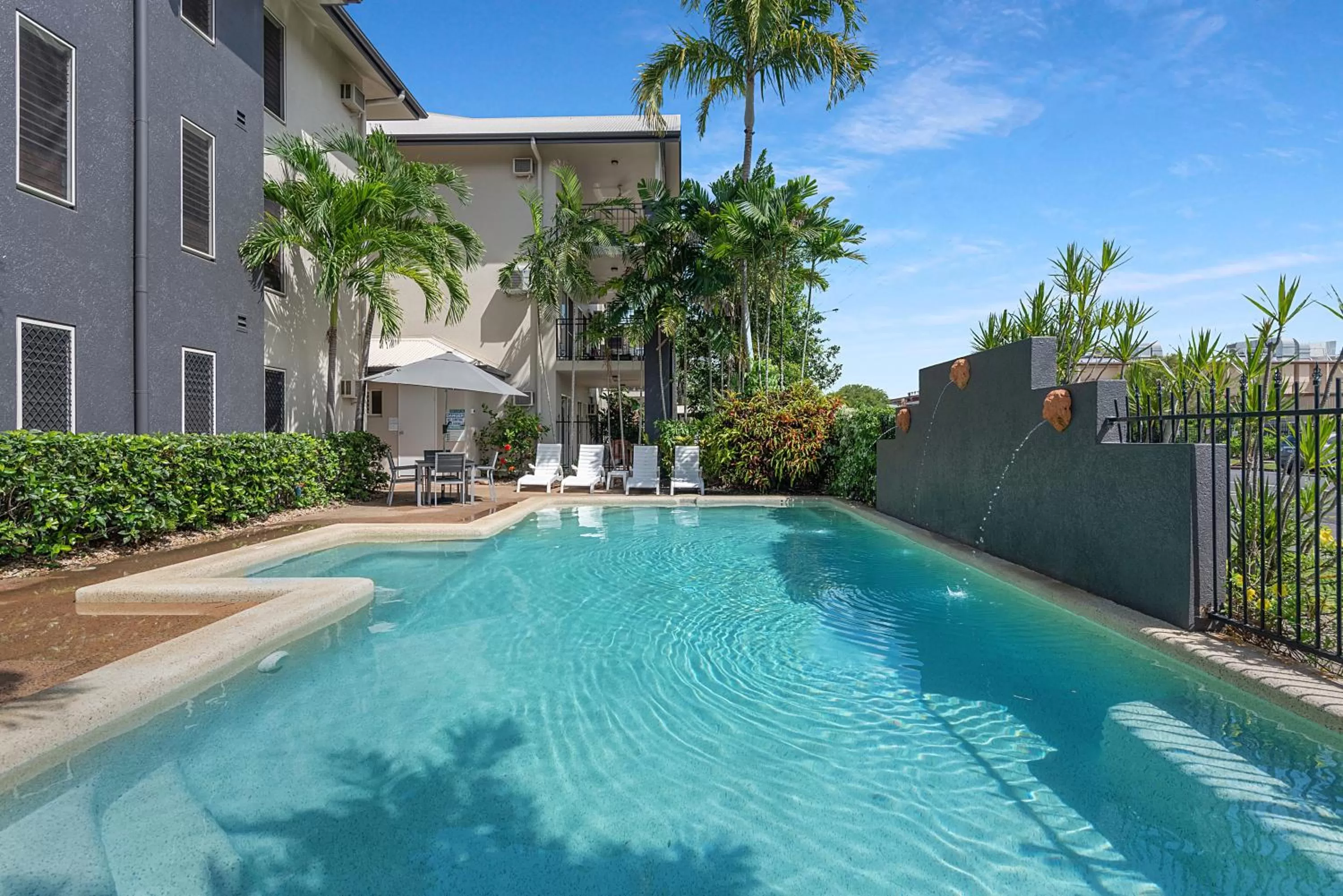Swimming pool in Bay Village Tropical Retreat & Apartments