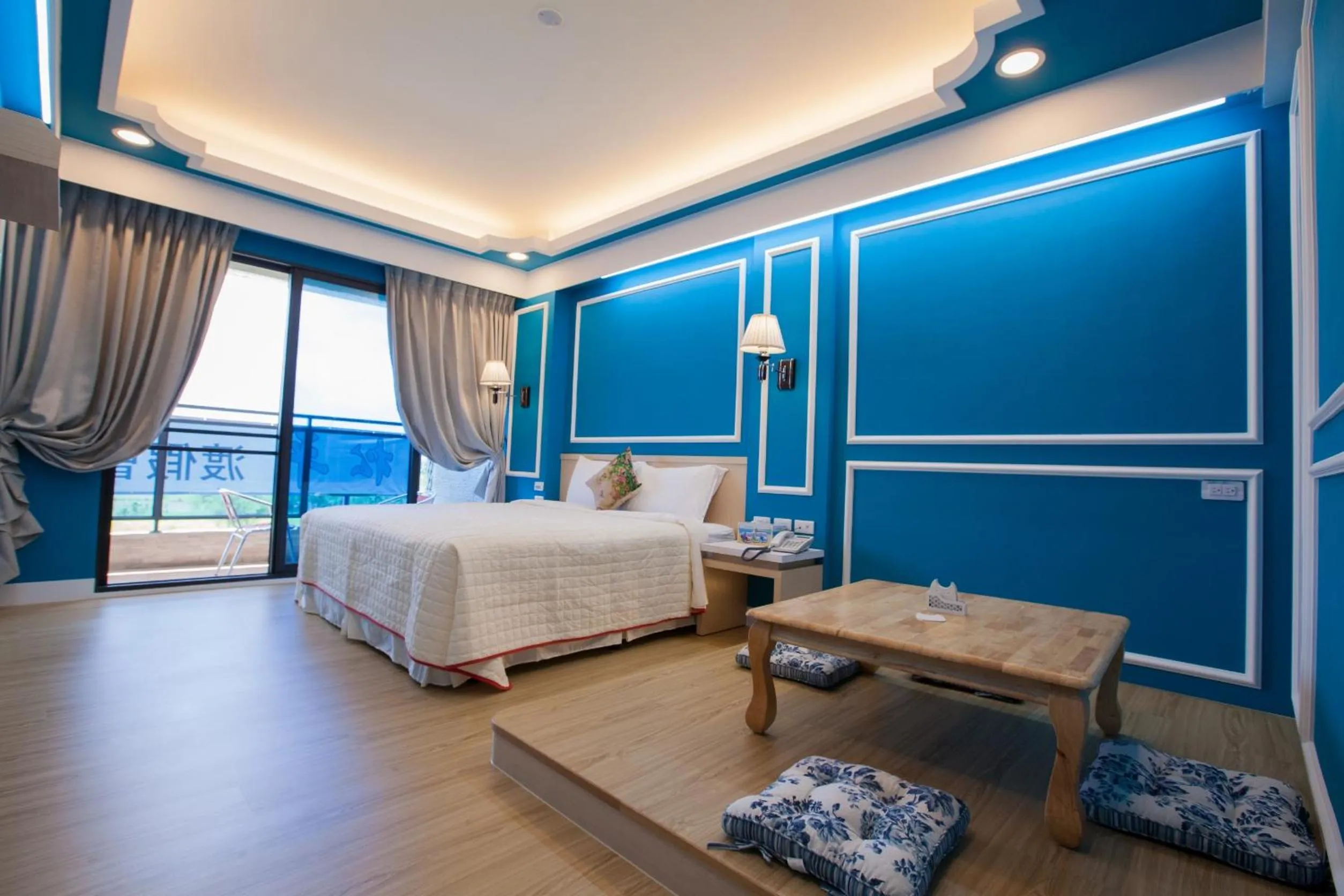 Photo of the whole room, Bed in Song Ping Resort松平渡假會館