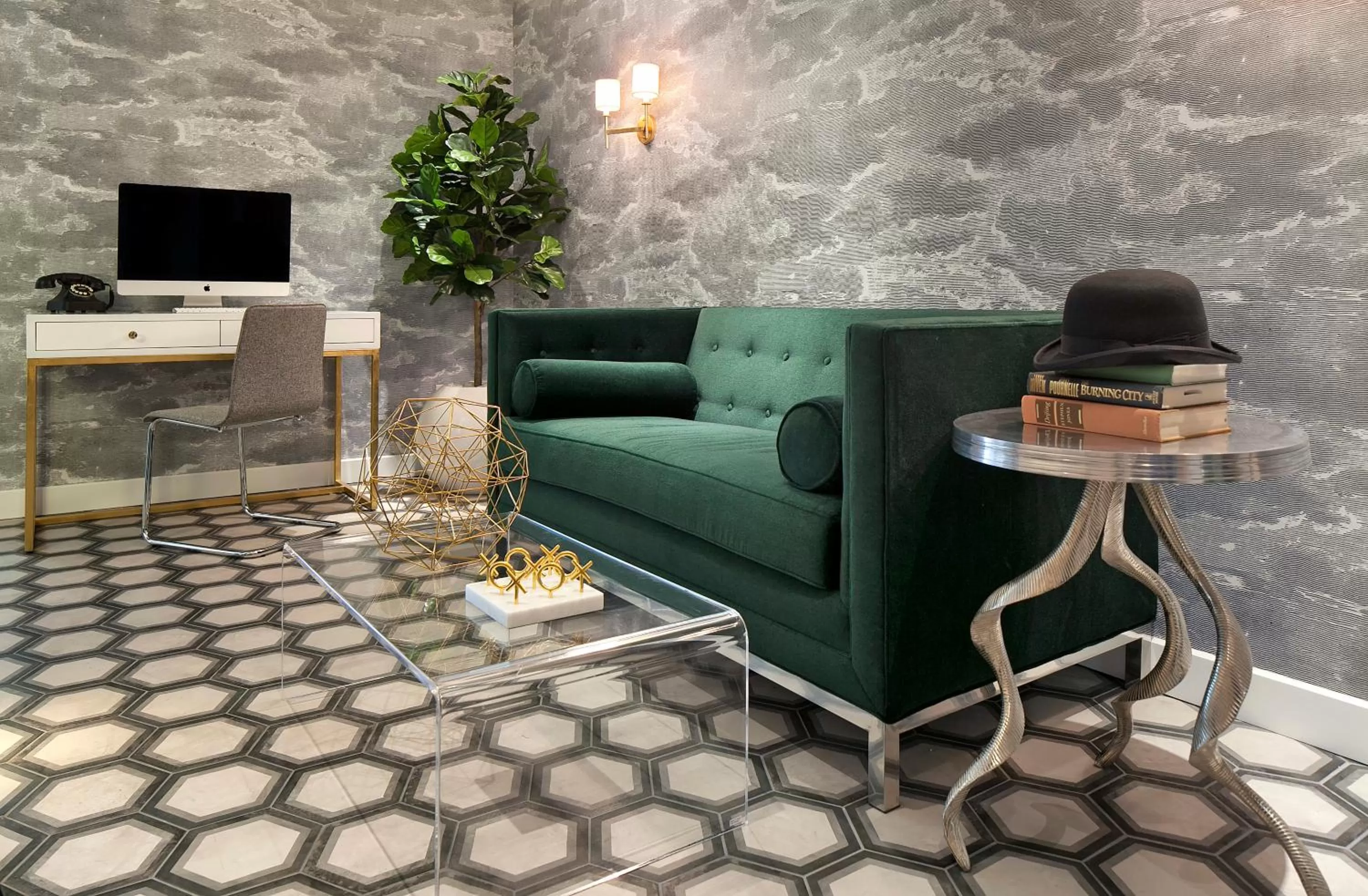 Lobby or reception in Carlyle Inn