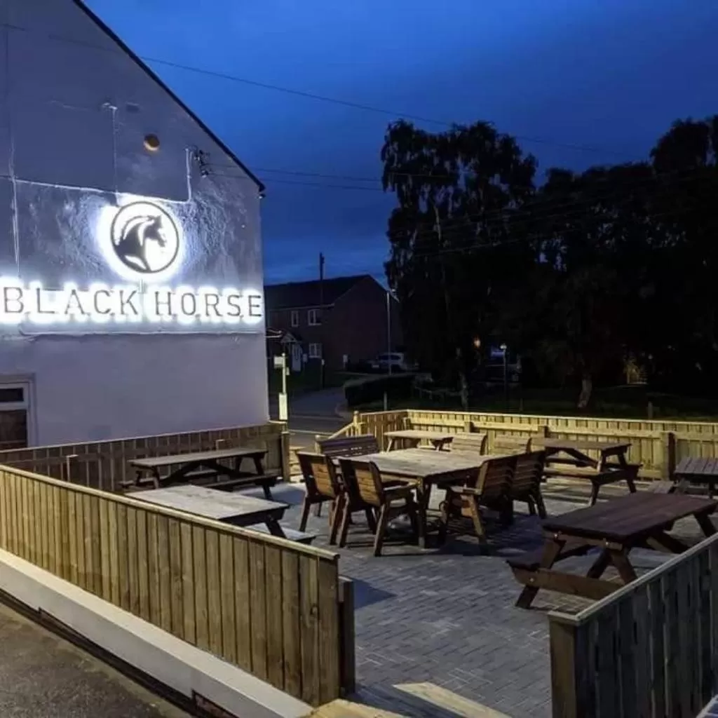 Patio in The Stables at The Black Horse