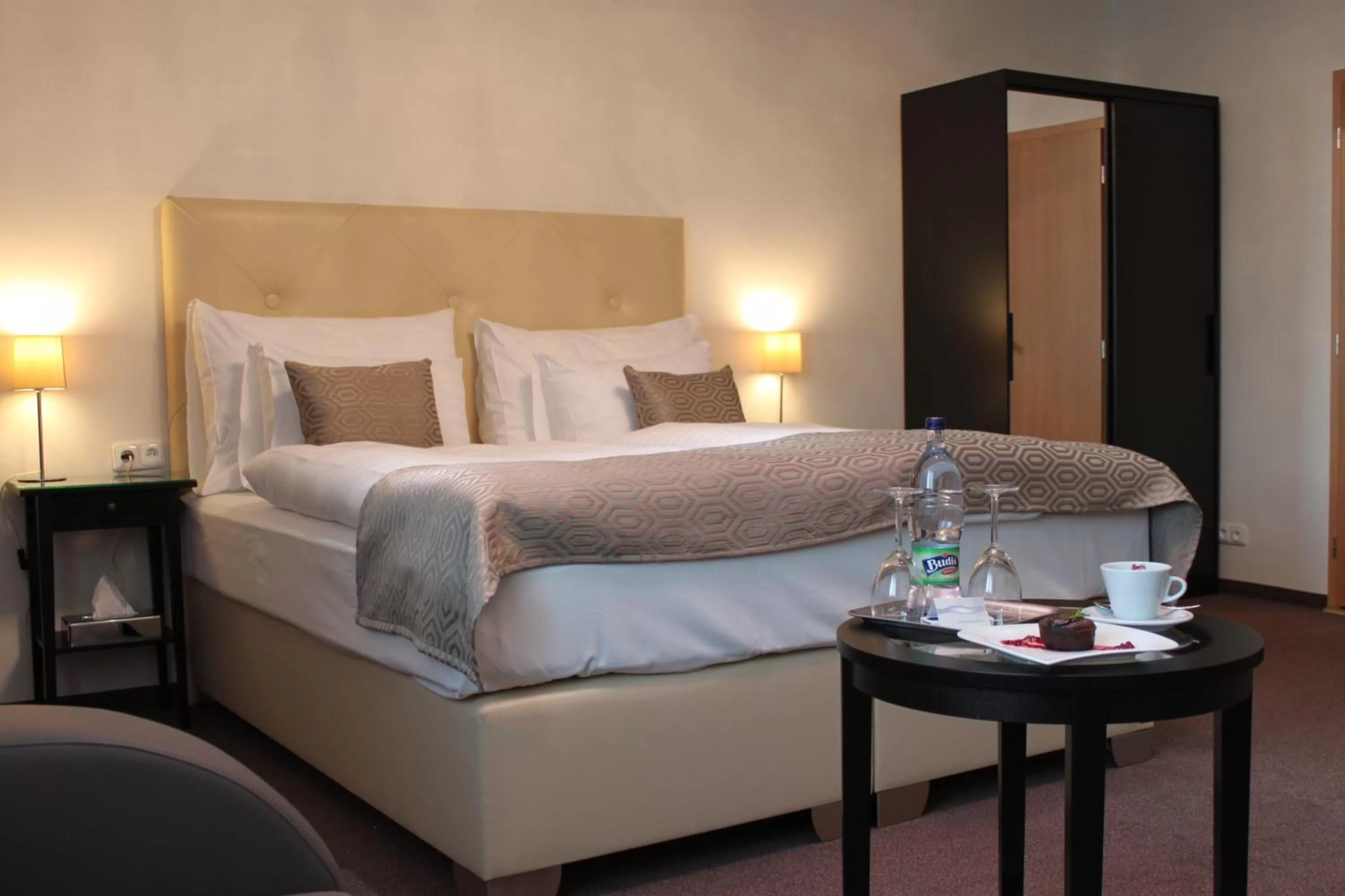 Photo of the whole room, Bed in Danubia Gate Hotel