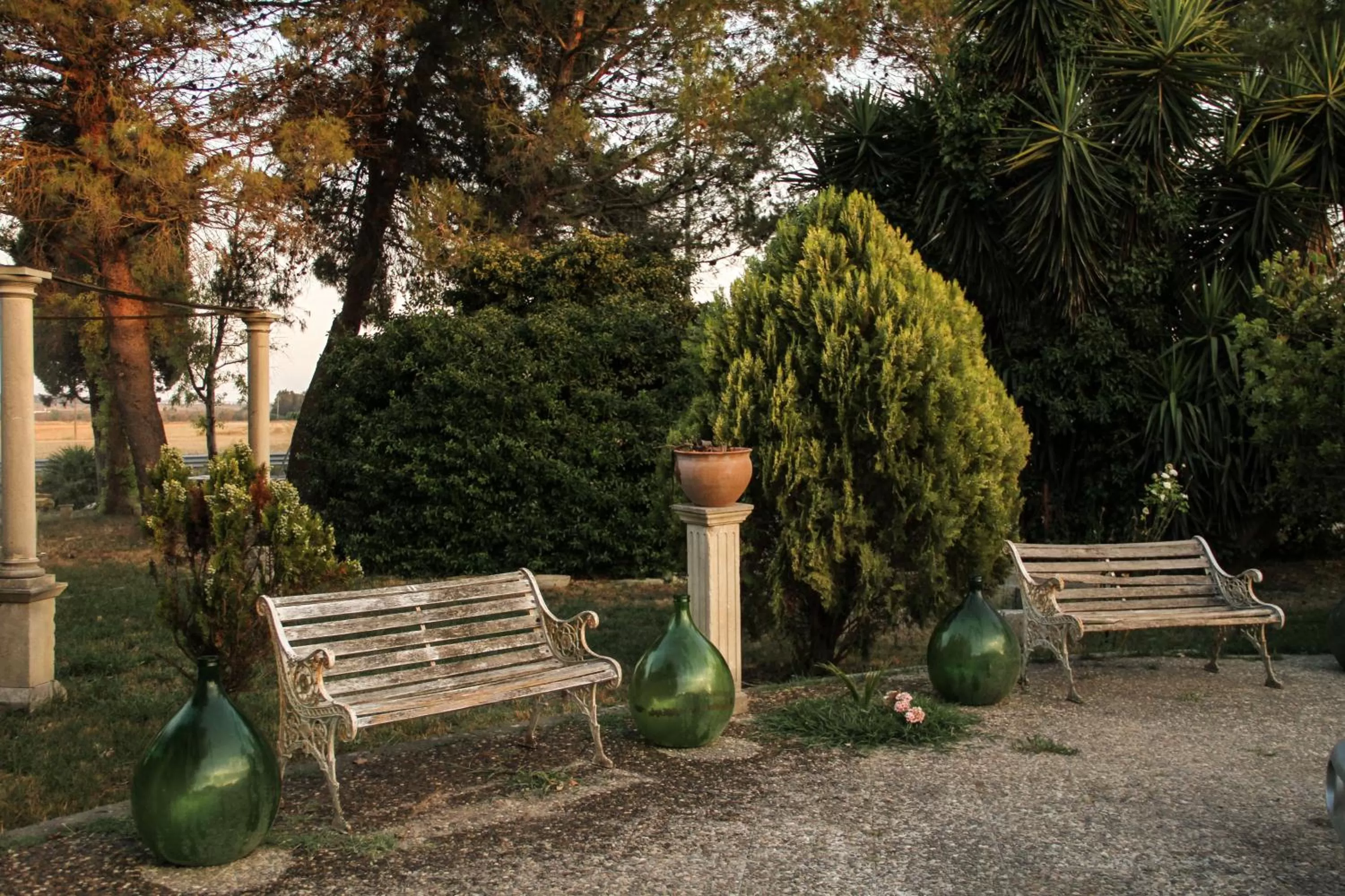 Patio in B&B Scipponate